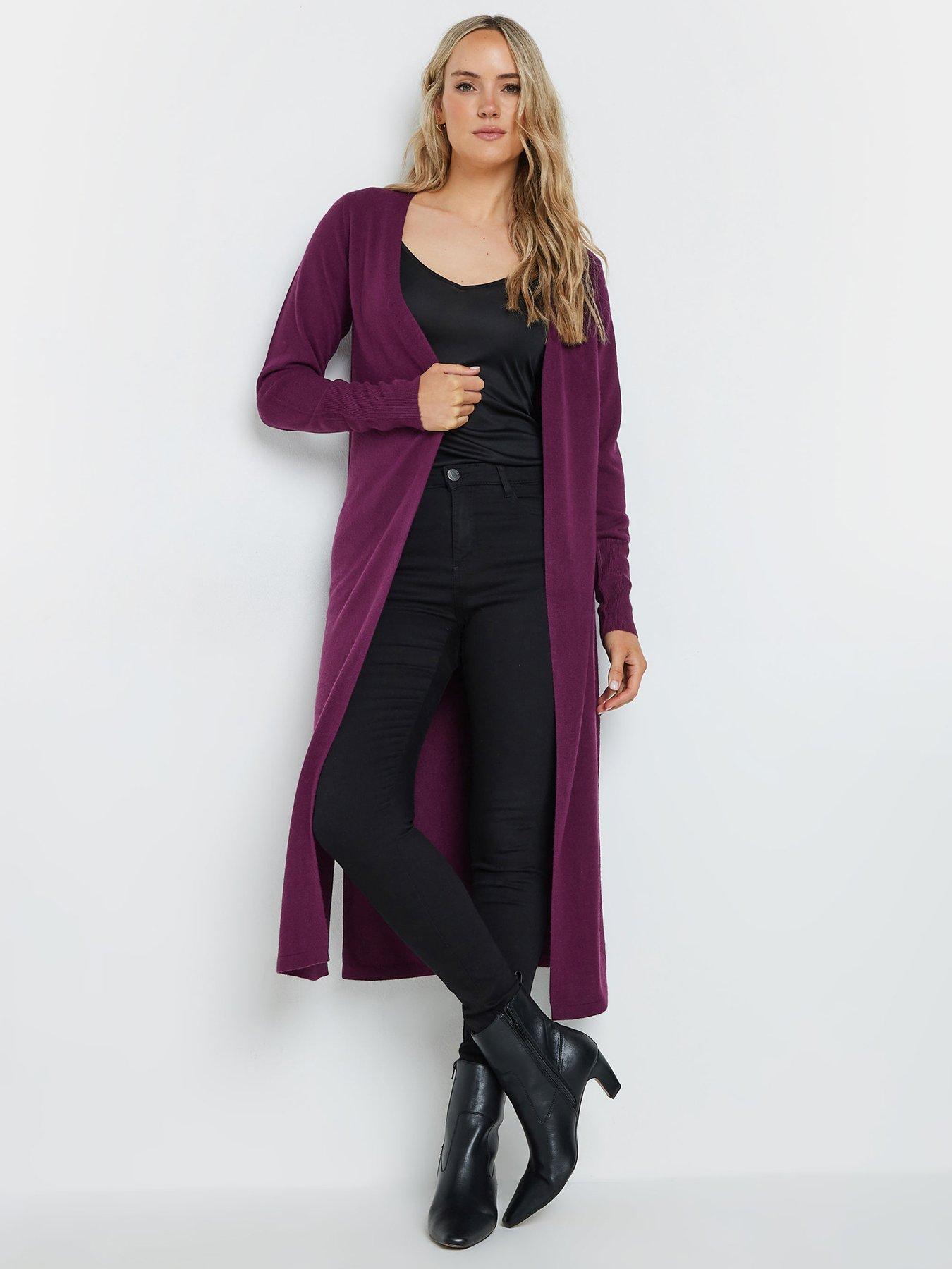 long-tall-sally-midaxi-cardigan-red