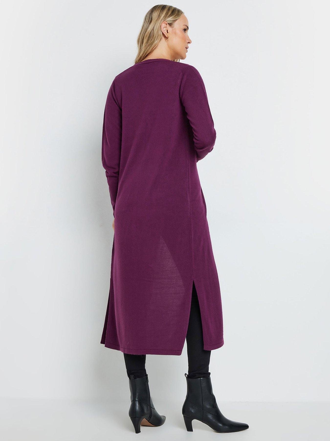 long-tall-sally-midaxi-cardigan-redstillFront