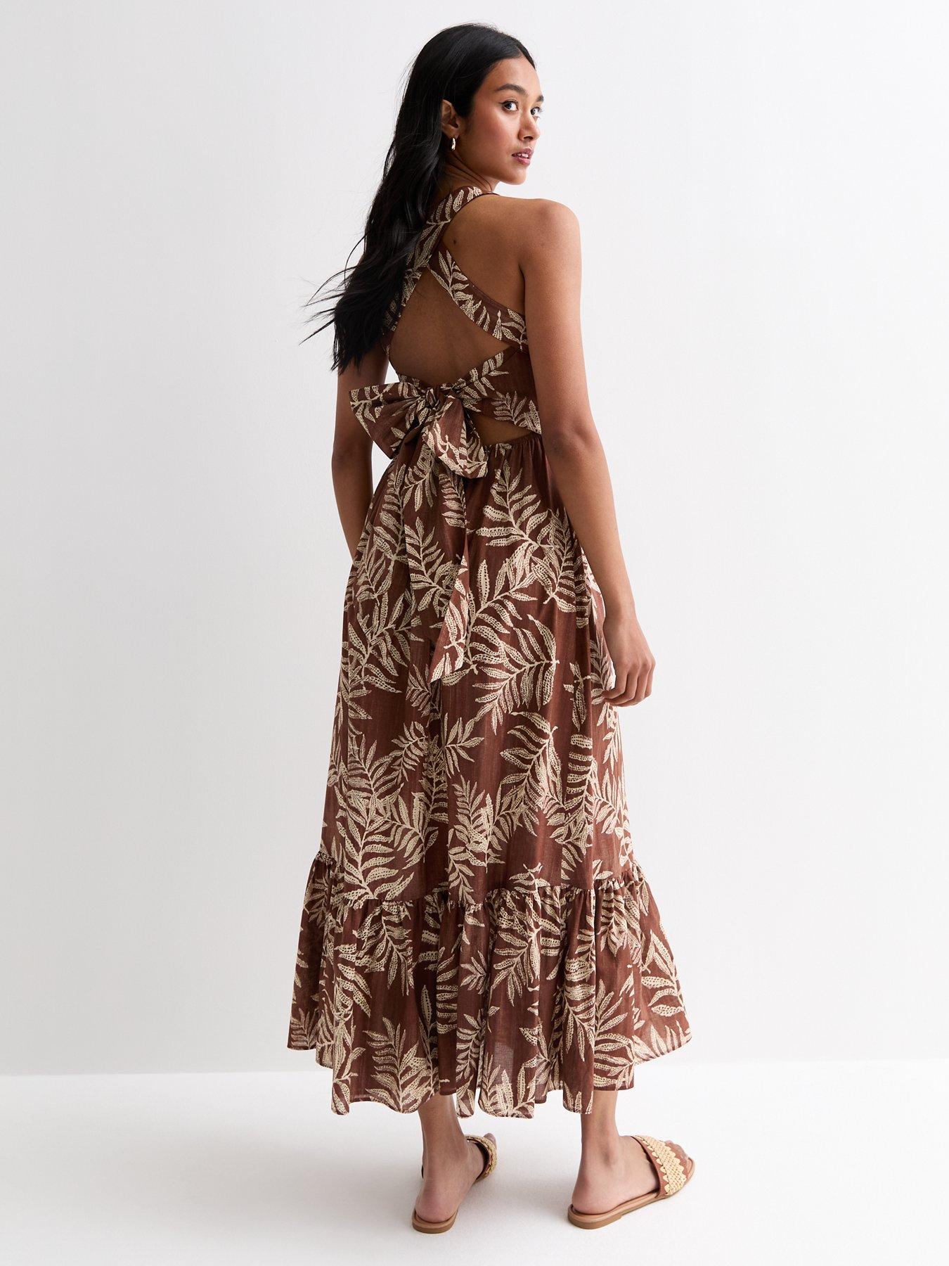 new-look-cotton-leaf-tiered-midi-dress-printstillFront