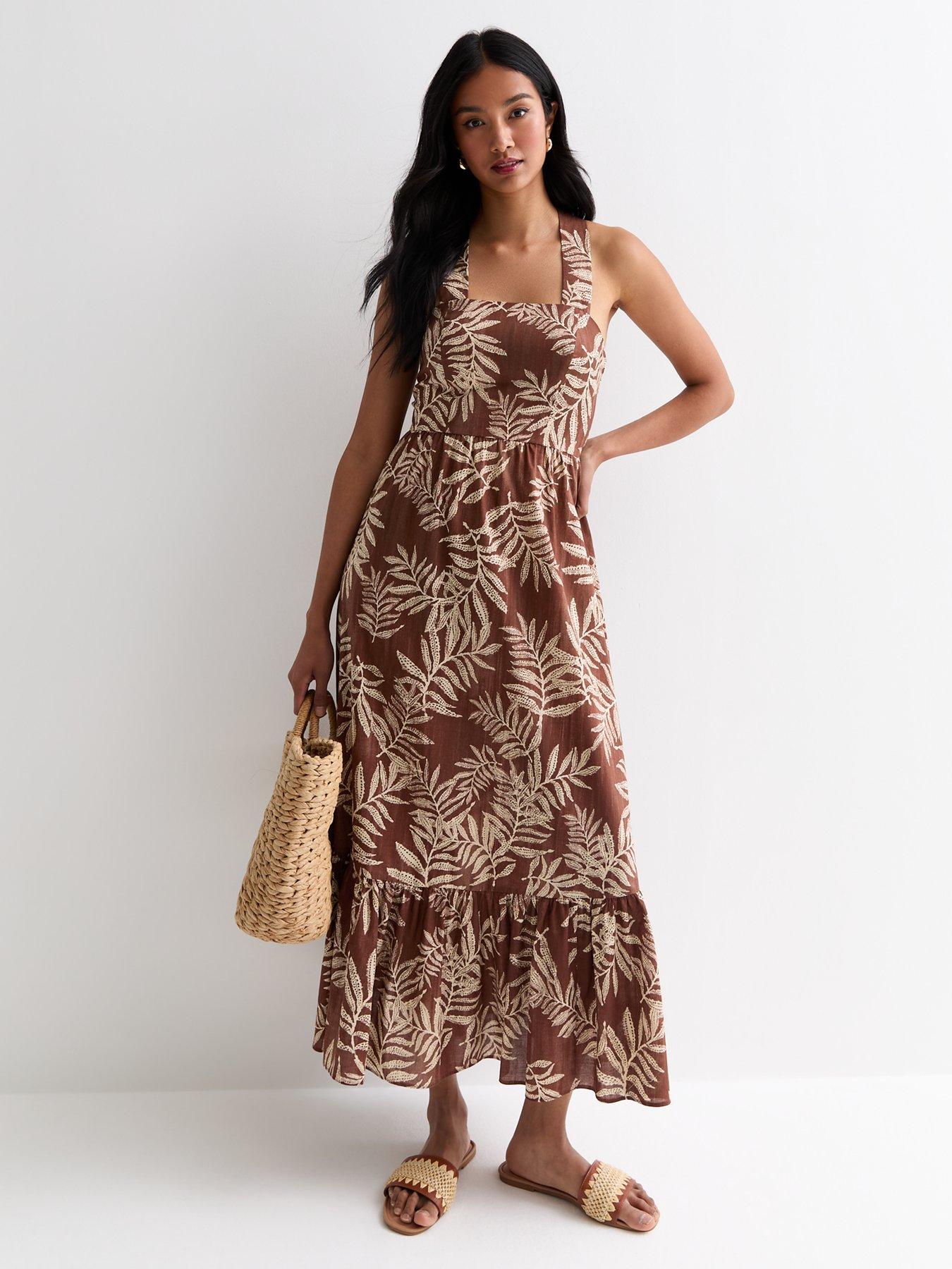 new-look-cotton-leaf-tiered-midi-dress-printback