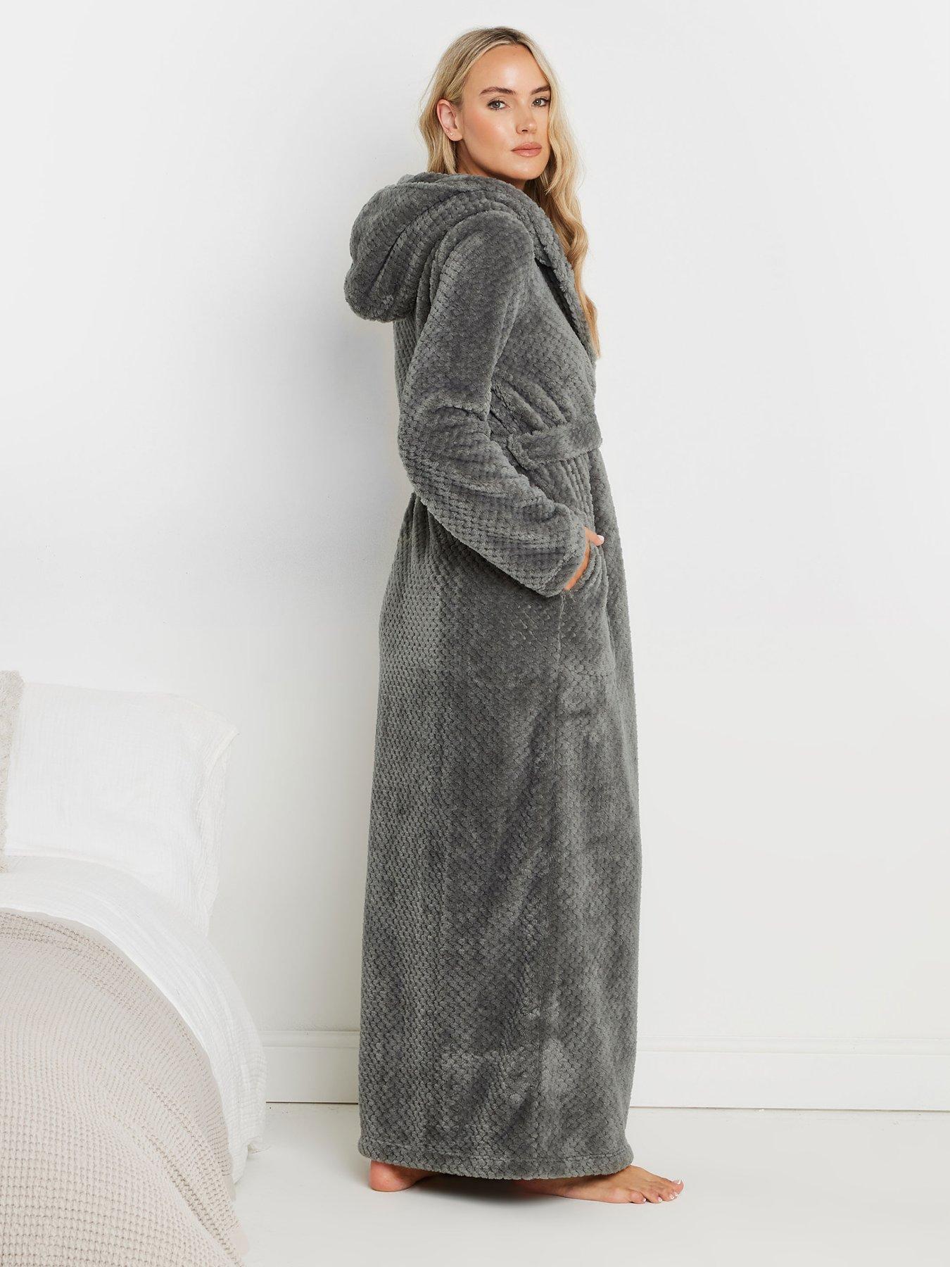 long-tall-sally-tall-honeycomb-hooded-maxi-robestillFront