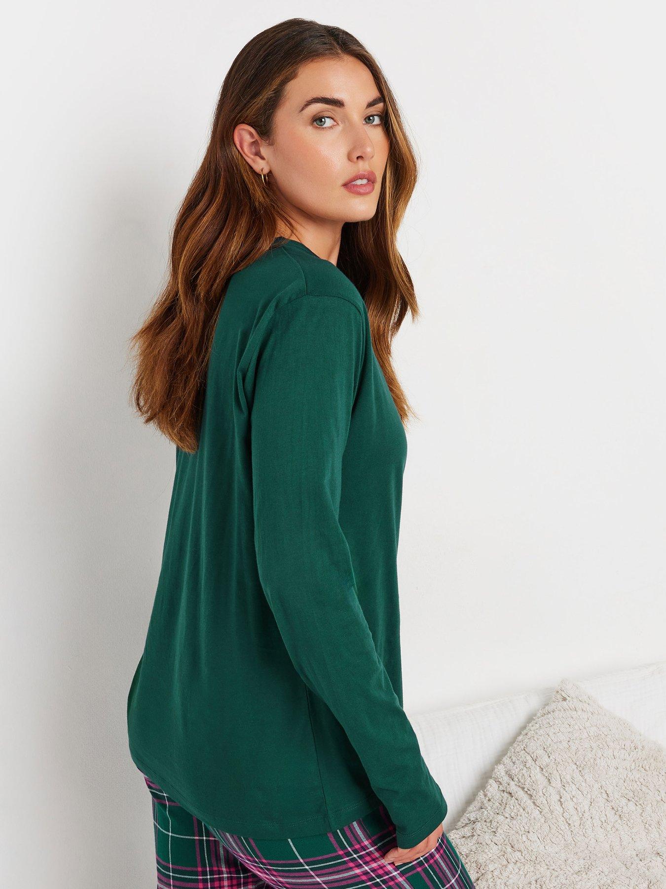 long-tall-sally-tall-long-sleeve-placket-pj-topstillFront