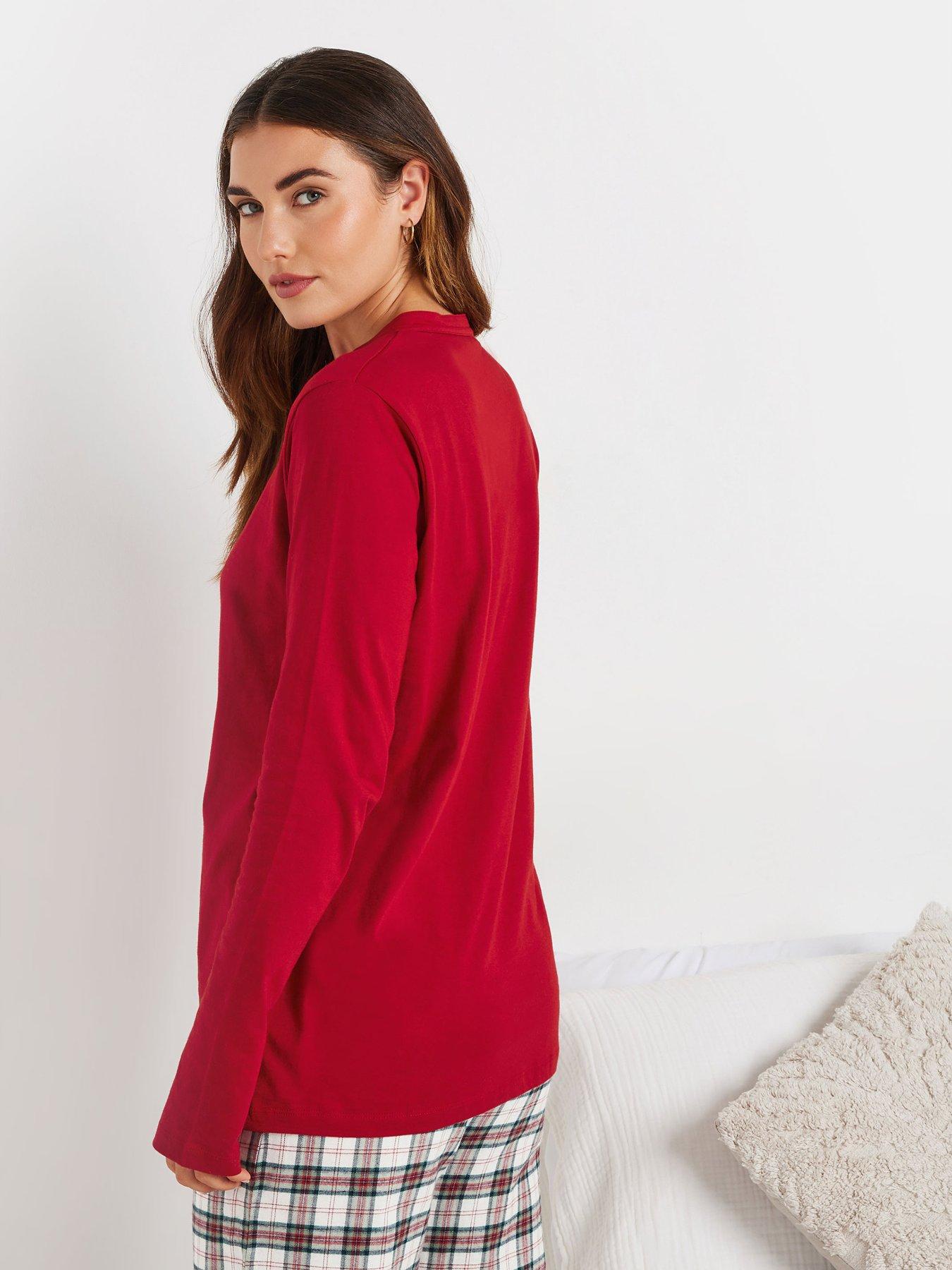 long-tall-sally-tall-long-sleeve-placket-pj-topstillFront