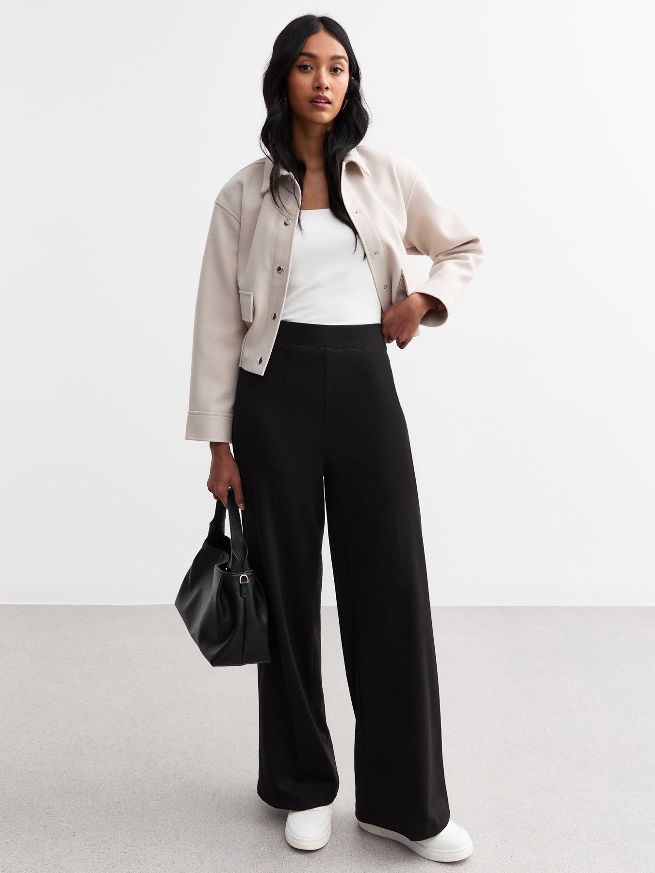 new-look-wide-leg-jersey-tailored-trousers-blackfront