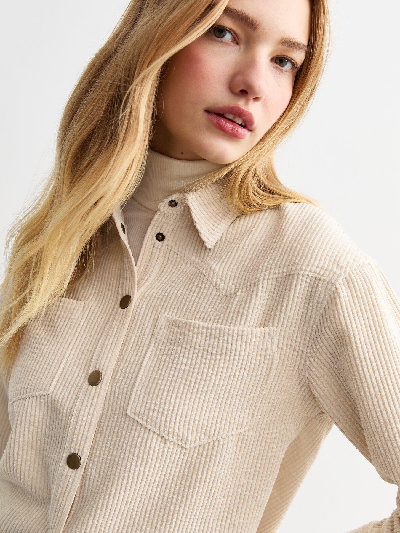 new-look-cream-button-up-corduroy-shirtoutfit