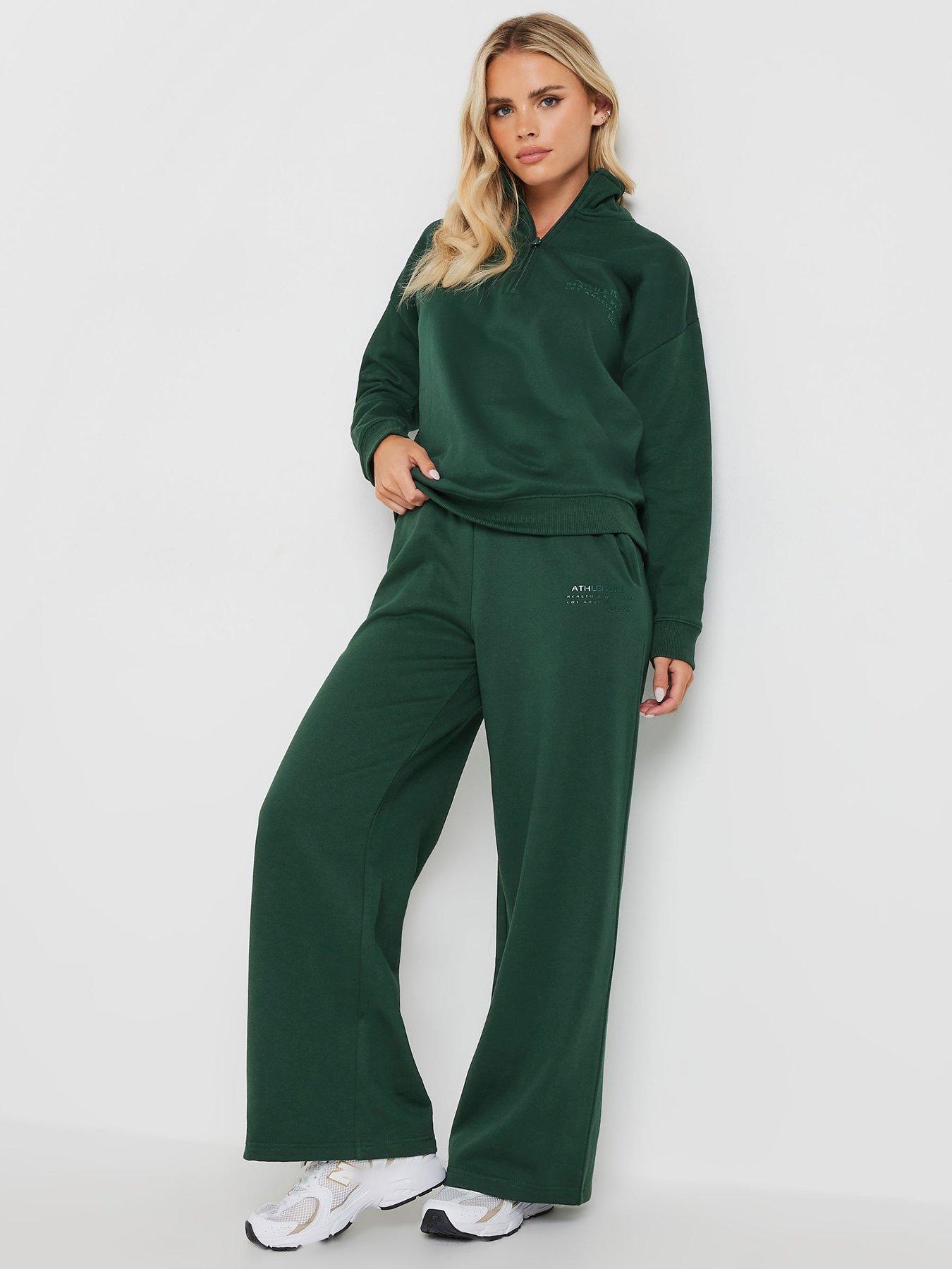 pixiegirl-petite-athleisure-zip-through-sweat-top-greenback