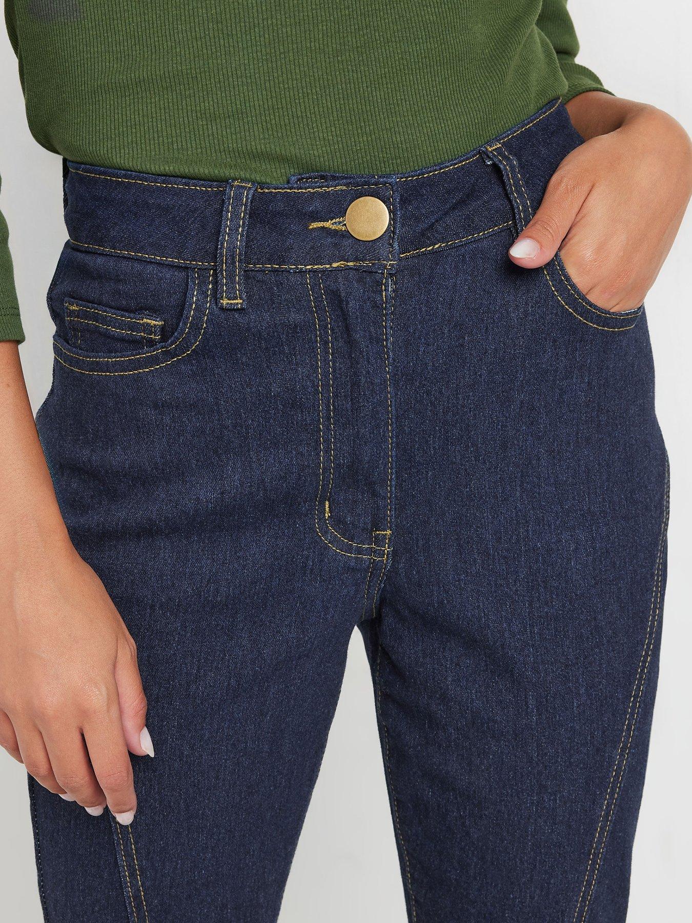 pixiegirl-petite-seam-front-kick-flare-jean-blueoutfit