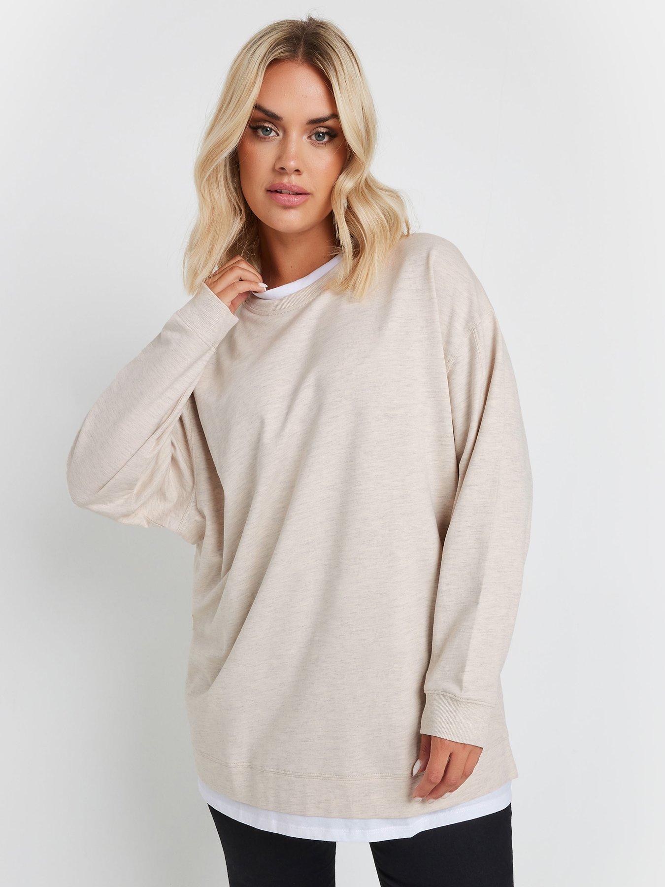 Image 1 of 4 of Yours Curve 2 In 1 Jumper - Beige