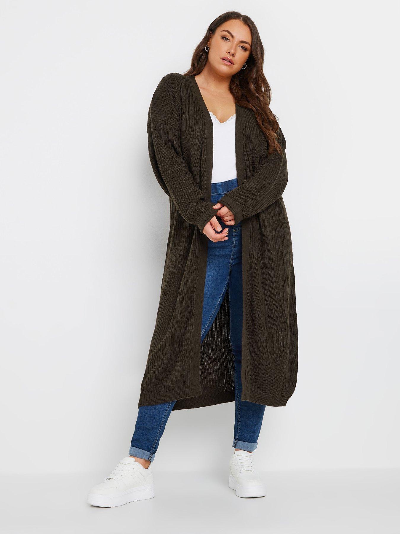 yours-curve-maxi-cardigan-brownback