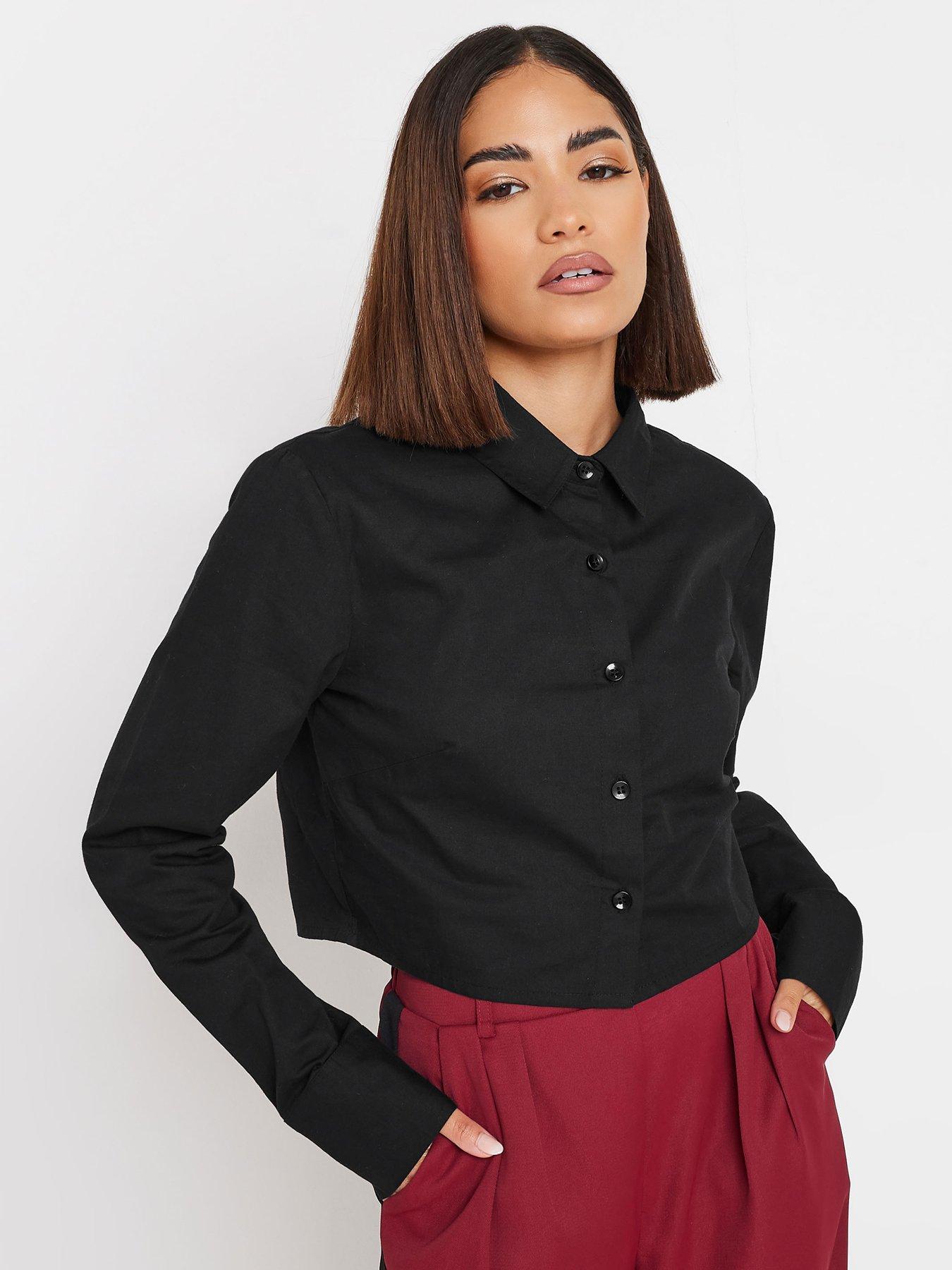 pixiegirl-petite-cropped-shirt-black