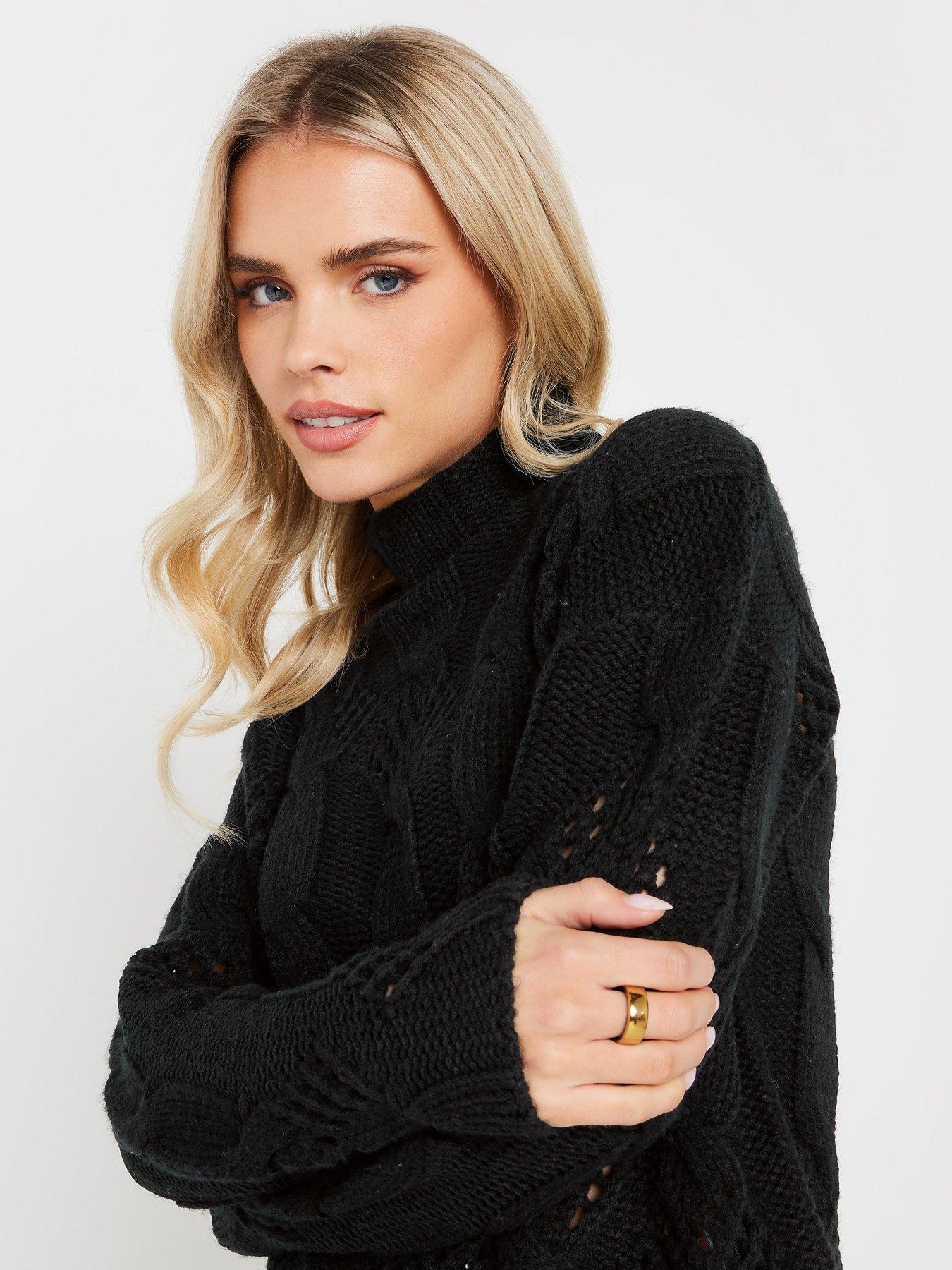 pixiegirl-petite-cable-knit-jumper-blackoutfit