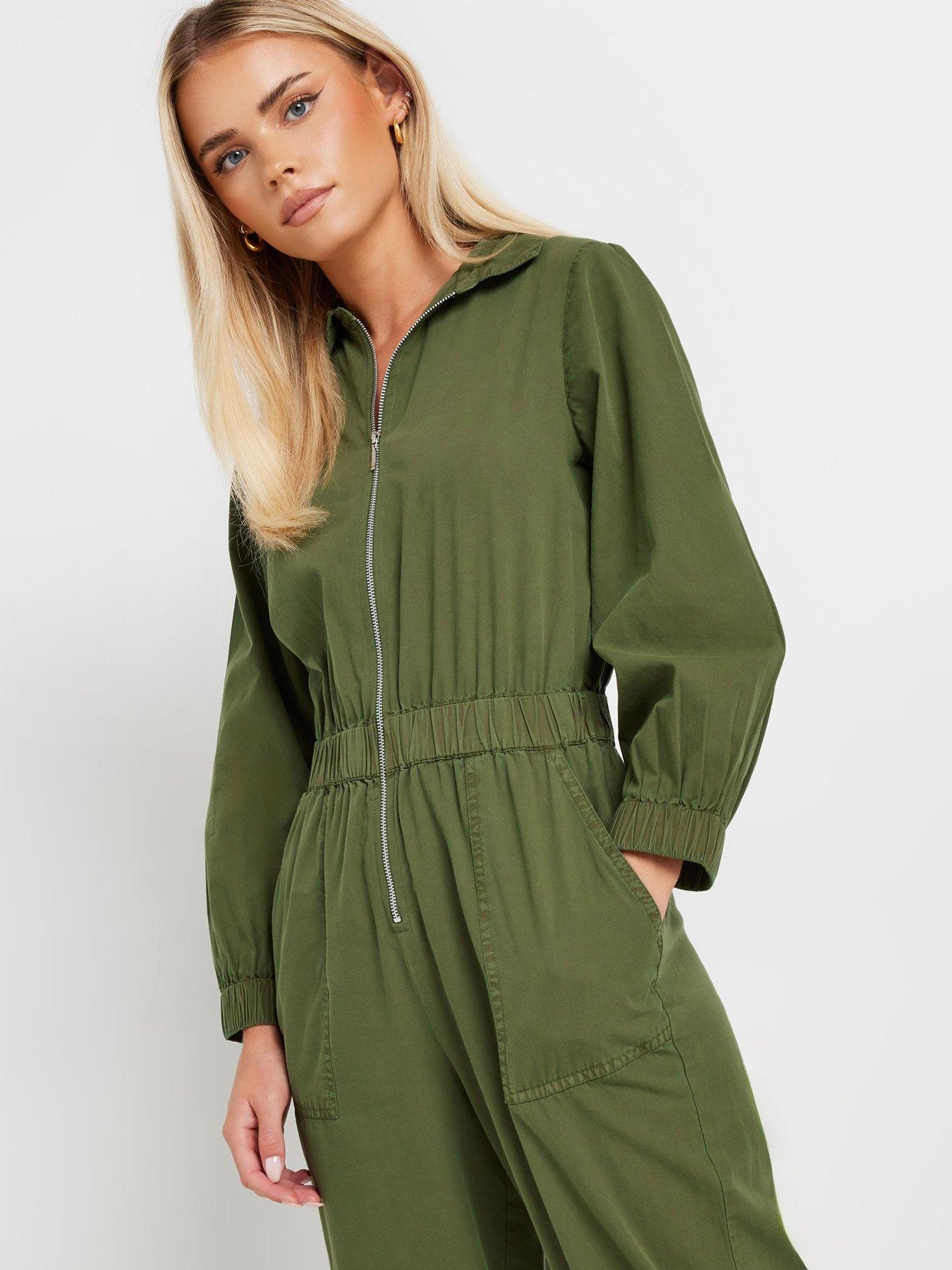 pixiegirl-petite-long-sleeve-zip-thru-jumpsuitoutfit