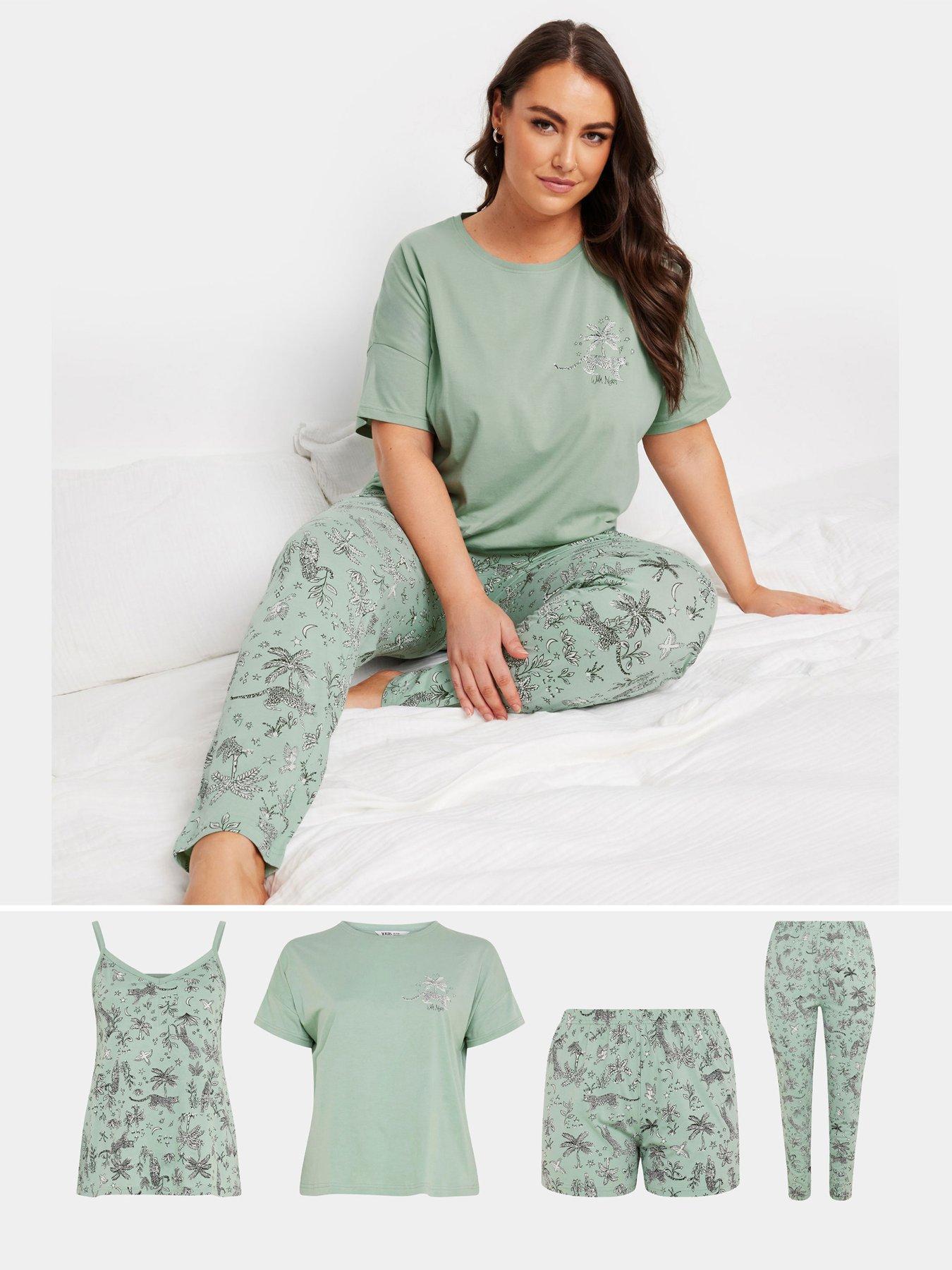 yours-curve-4-pack-jungle-print-cami-pj-set