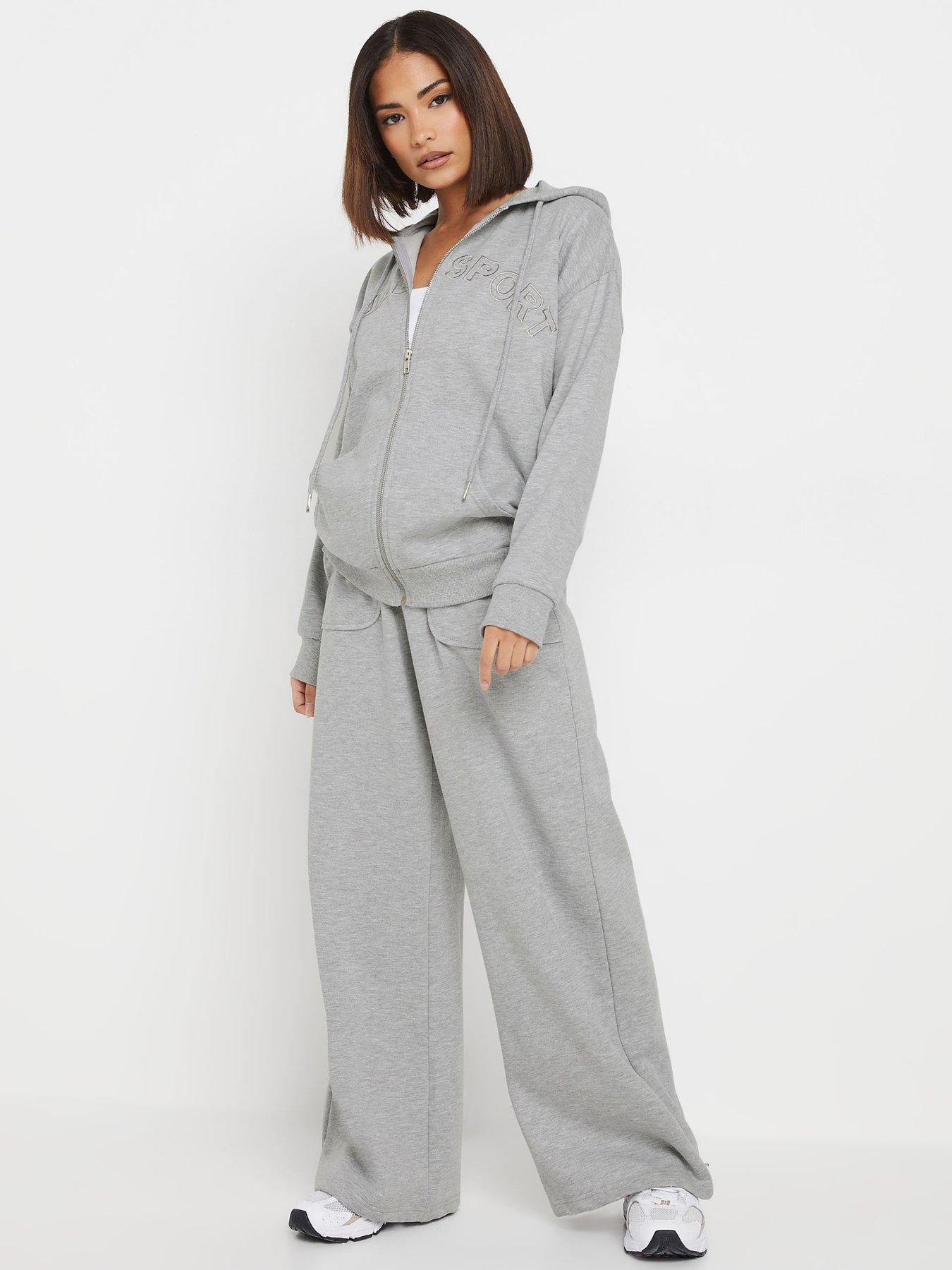 pixiegirl-petite-casual-sport-zip-through-hoodie-greyback