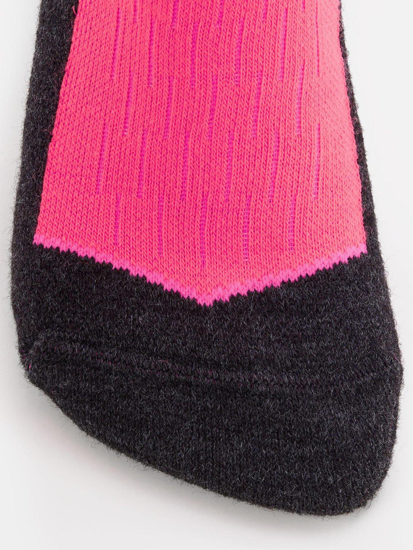 decathlon-womens-100-ski-socksnbsp--neon-pinkdetail