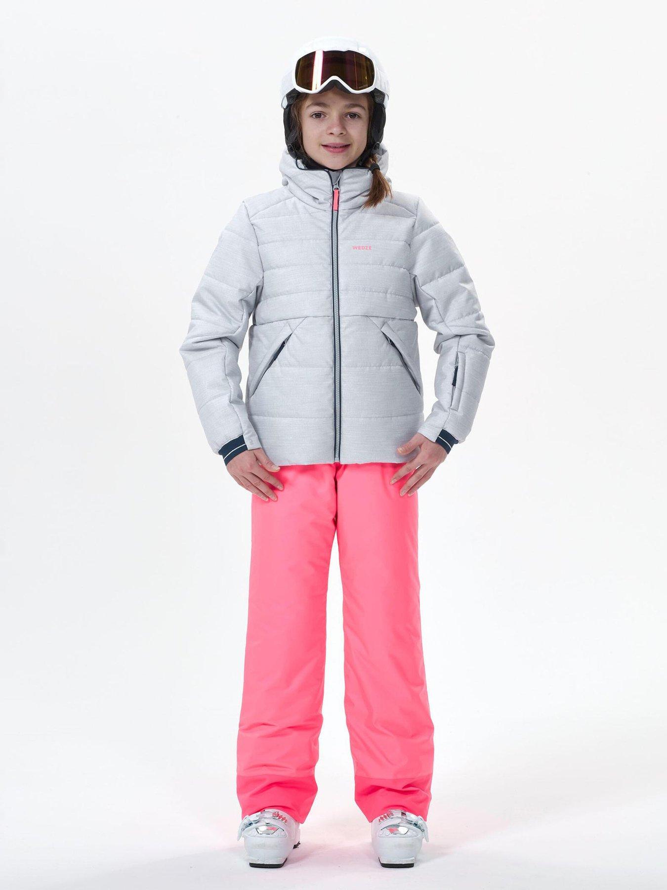 Decathlon Unisex Kids P 180 Warm Ski Jacket Grey Very Ireland