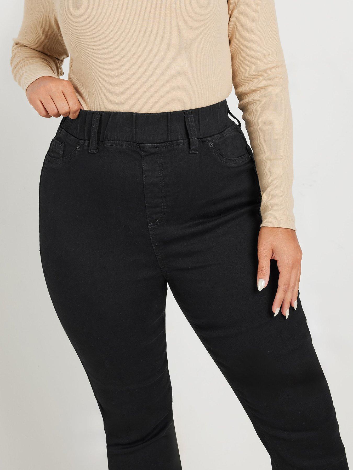 yours-curve-flare-jegging-blackoutfit