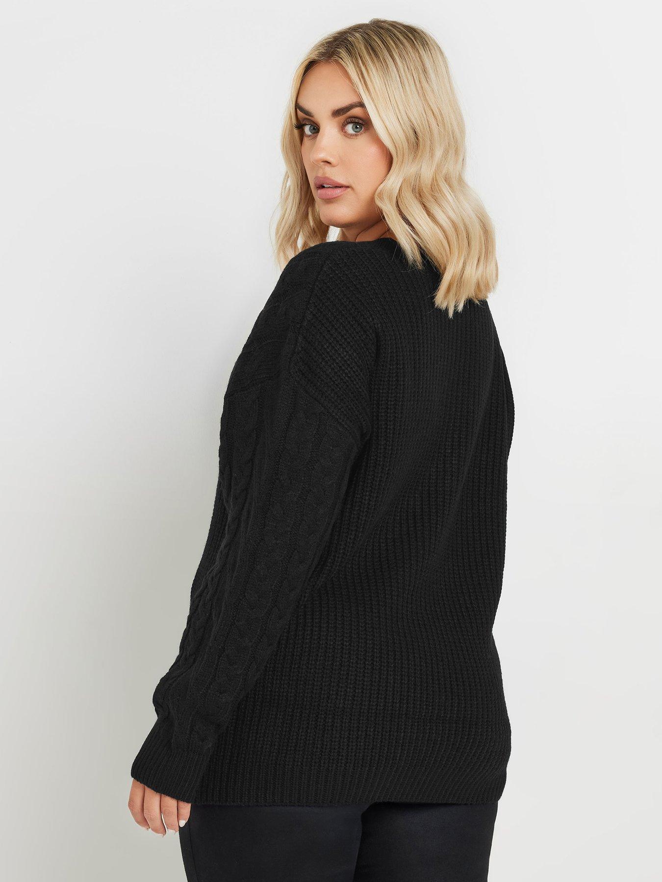 yours-curve-cable-cut-out-jumper-blackstillFront