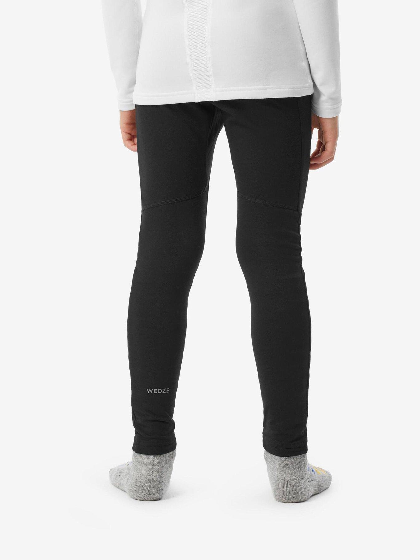 decathlon-kids-baselayer-bottom-ski-500-blackstillFront