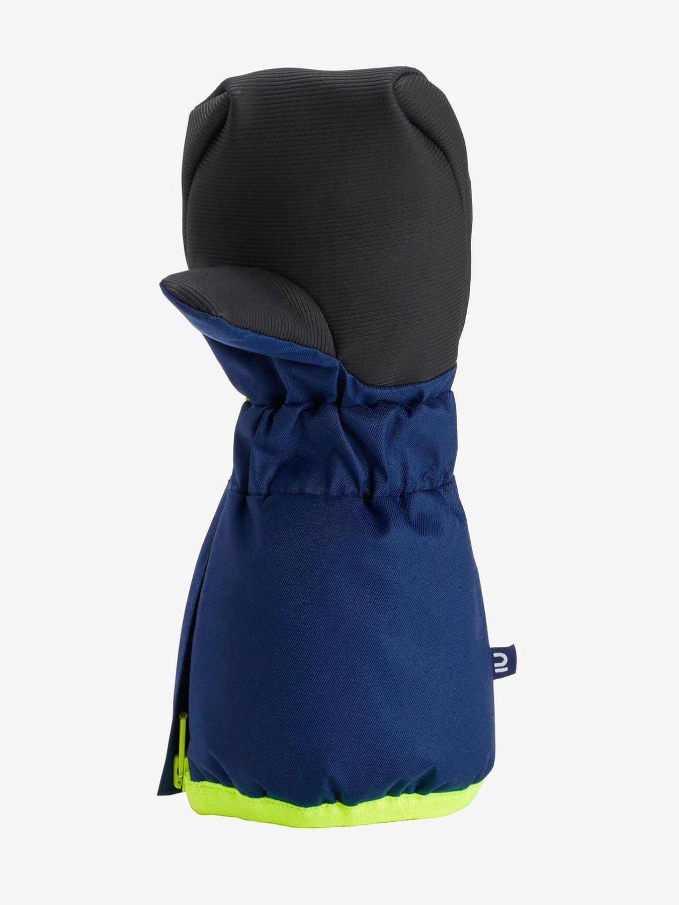 decathlon-kids-warm-and-waterproof-ski-mittens-blueyellowback