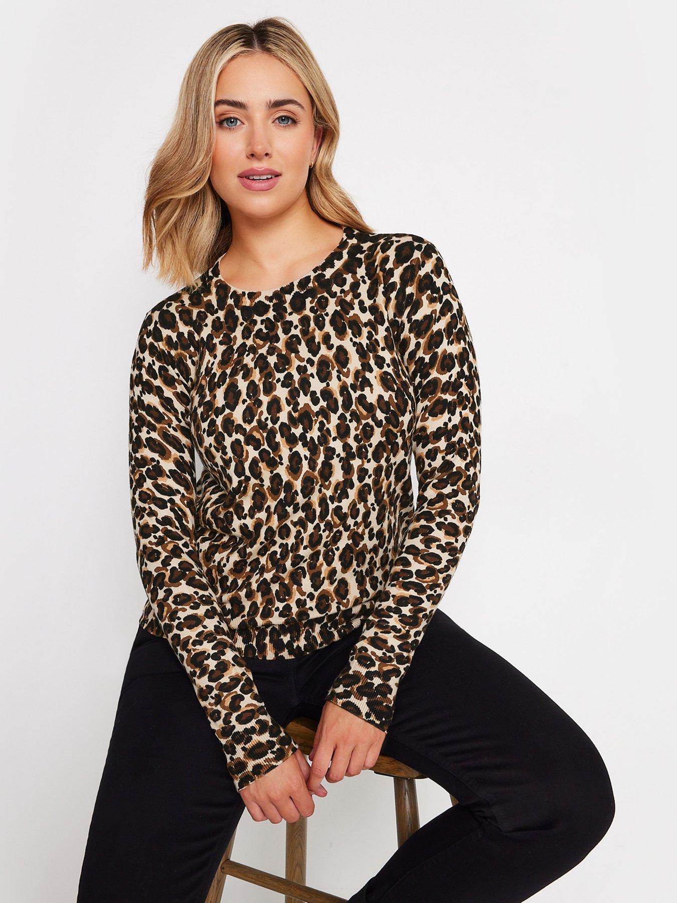 mco-animal-print-crew-neck-jumper