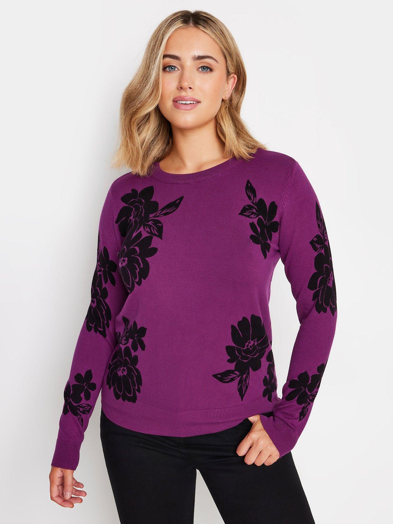 mco-floral-print-cew-neck-jumper