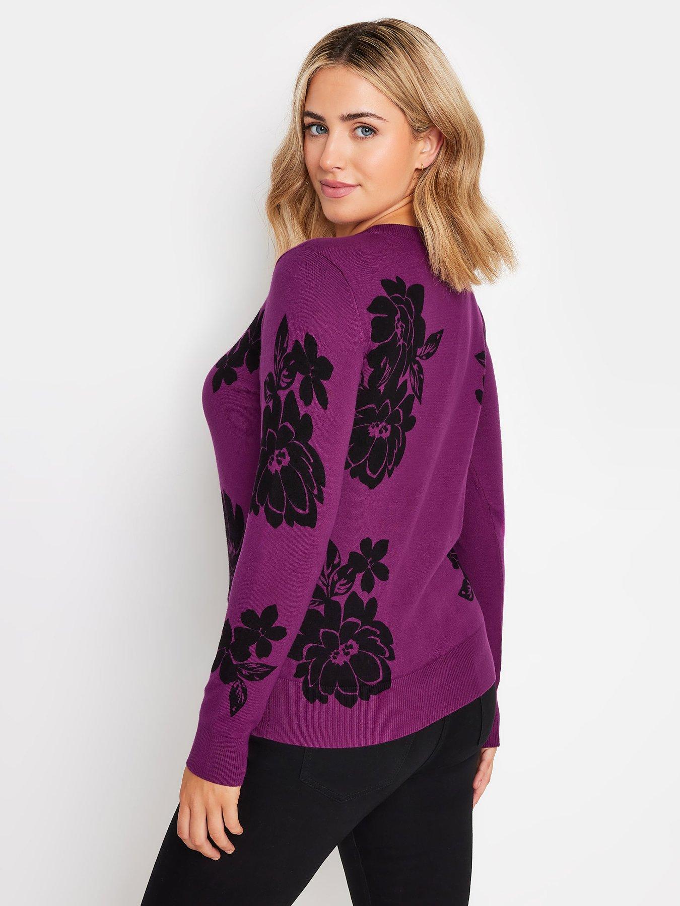 mco-floral-print-cew-neck-jumperstillFront