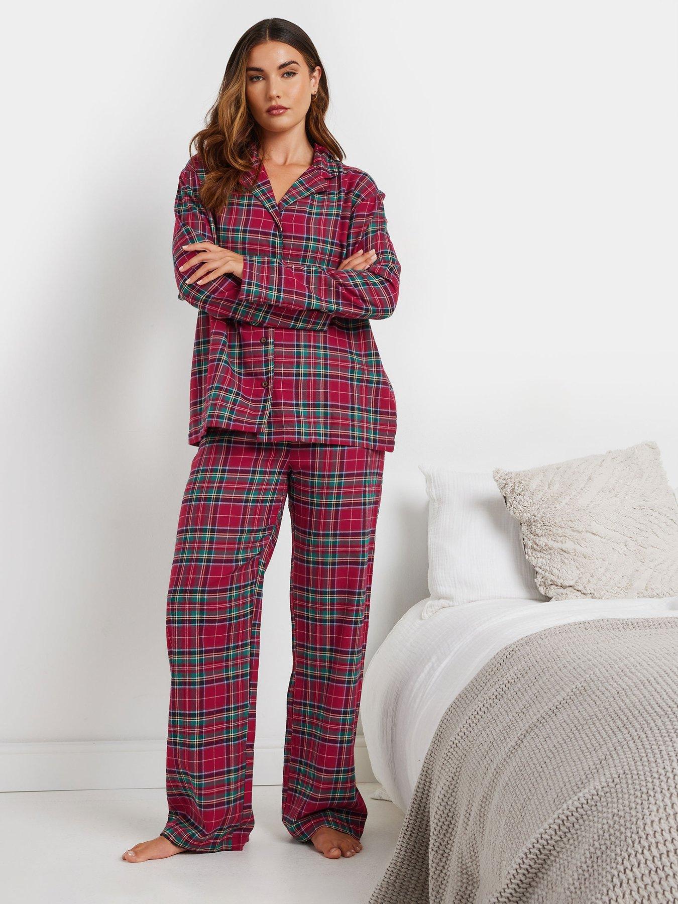 long-tall-sally-tall-check-pj-set-red