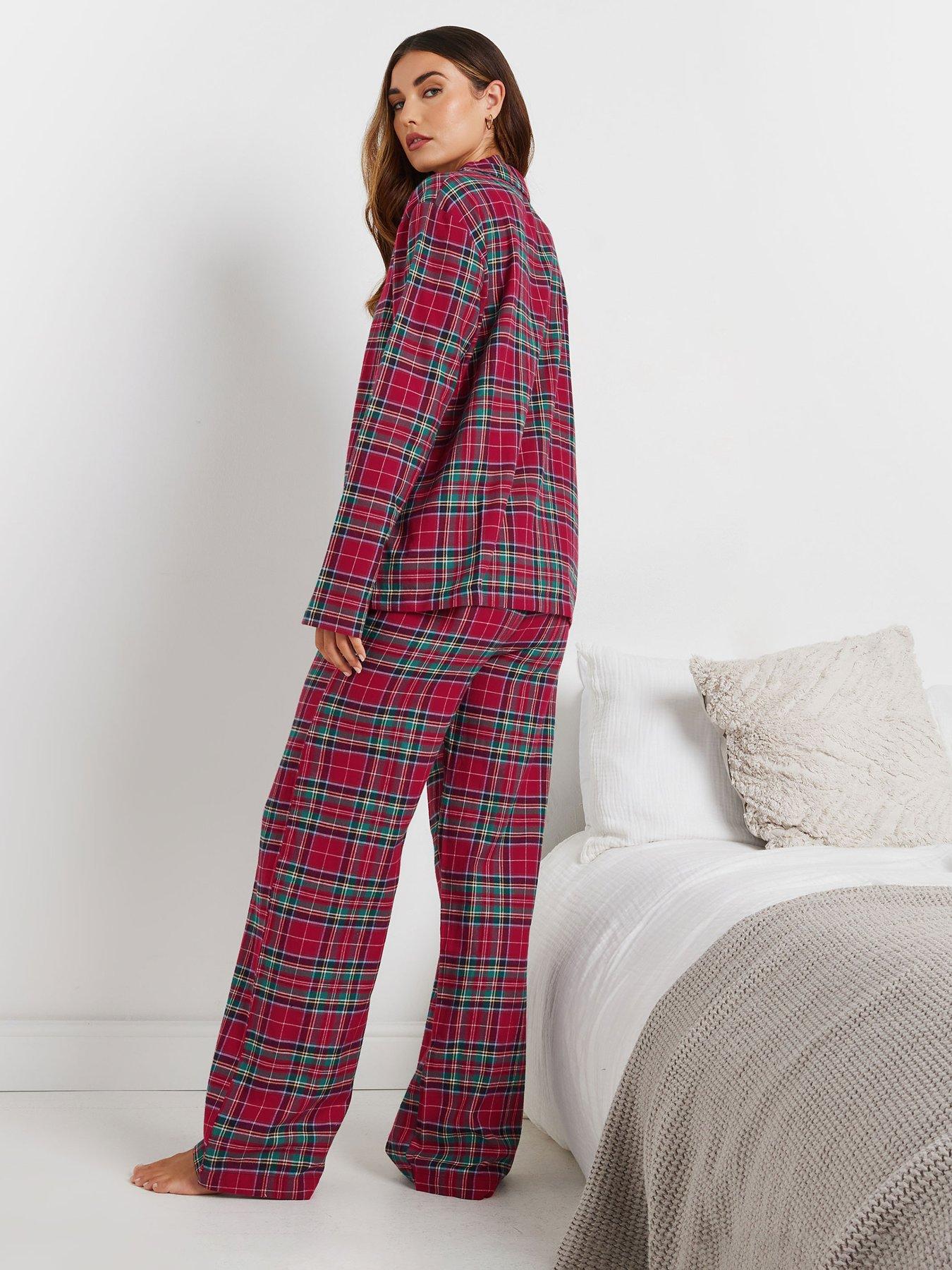 long-tall-sally-tall-check-pj-setstillFront