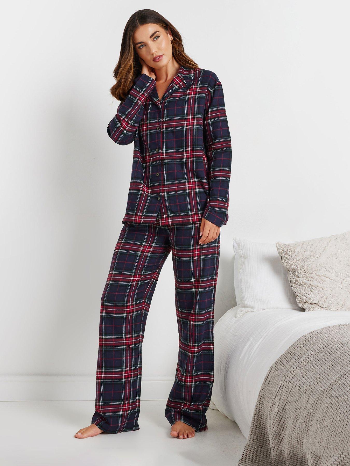 long-tall-sally-tall-check-pj-set