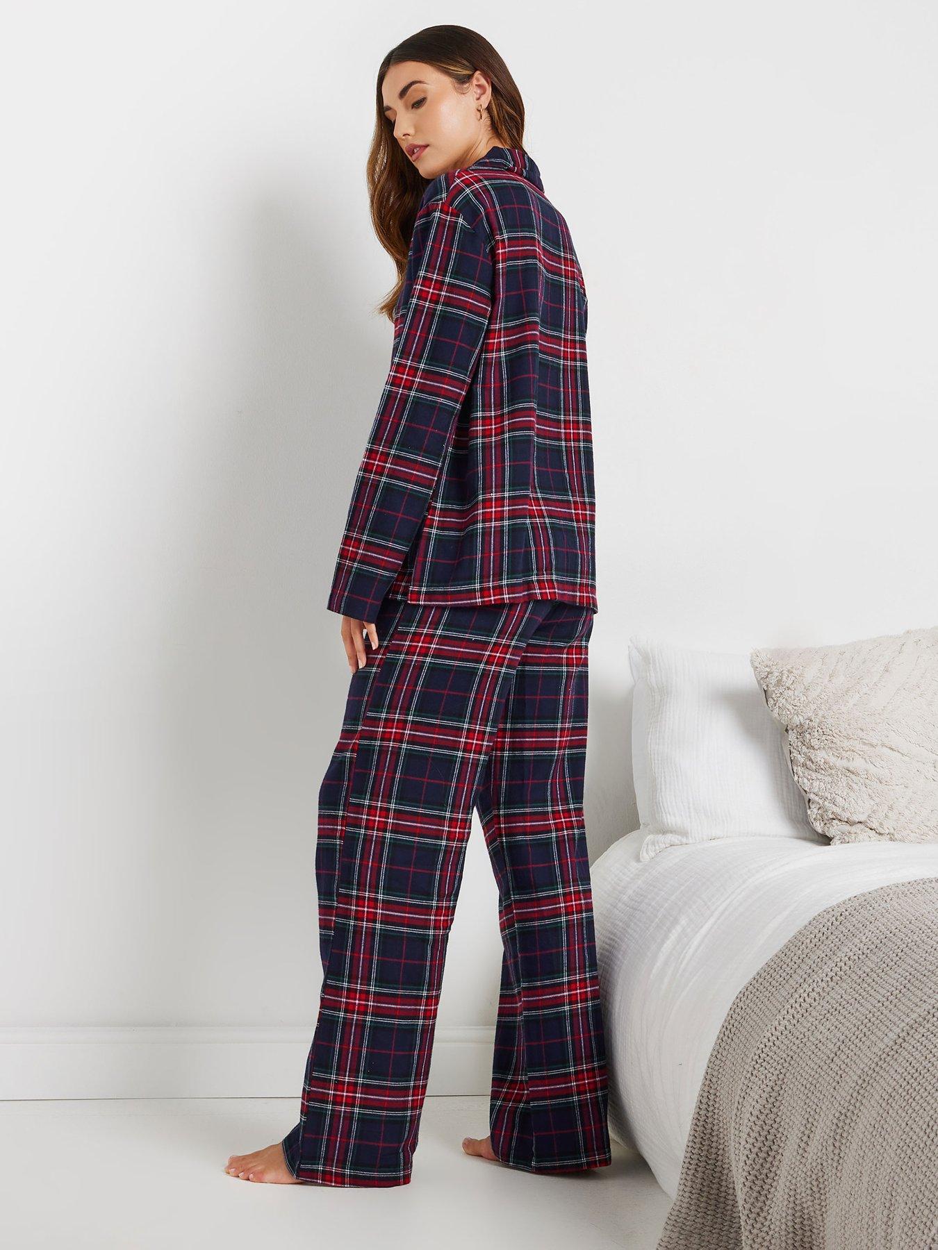 long-tall-sally-tall-check-pj-setstillFront