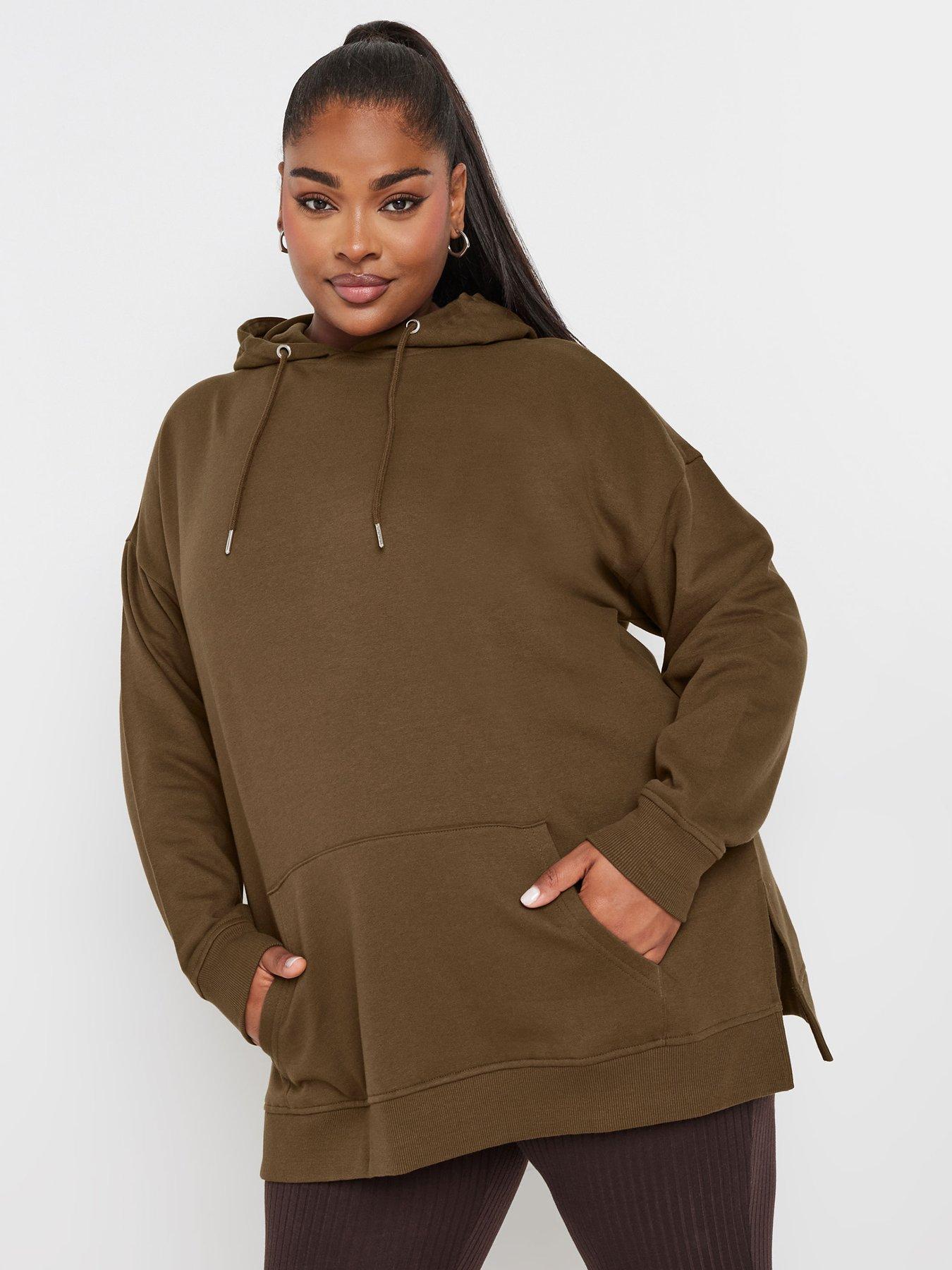 yours-curve-overhead-hoodie-brown