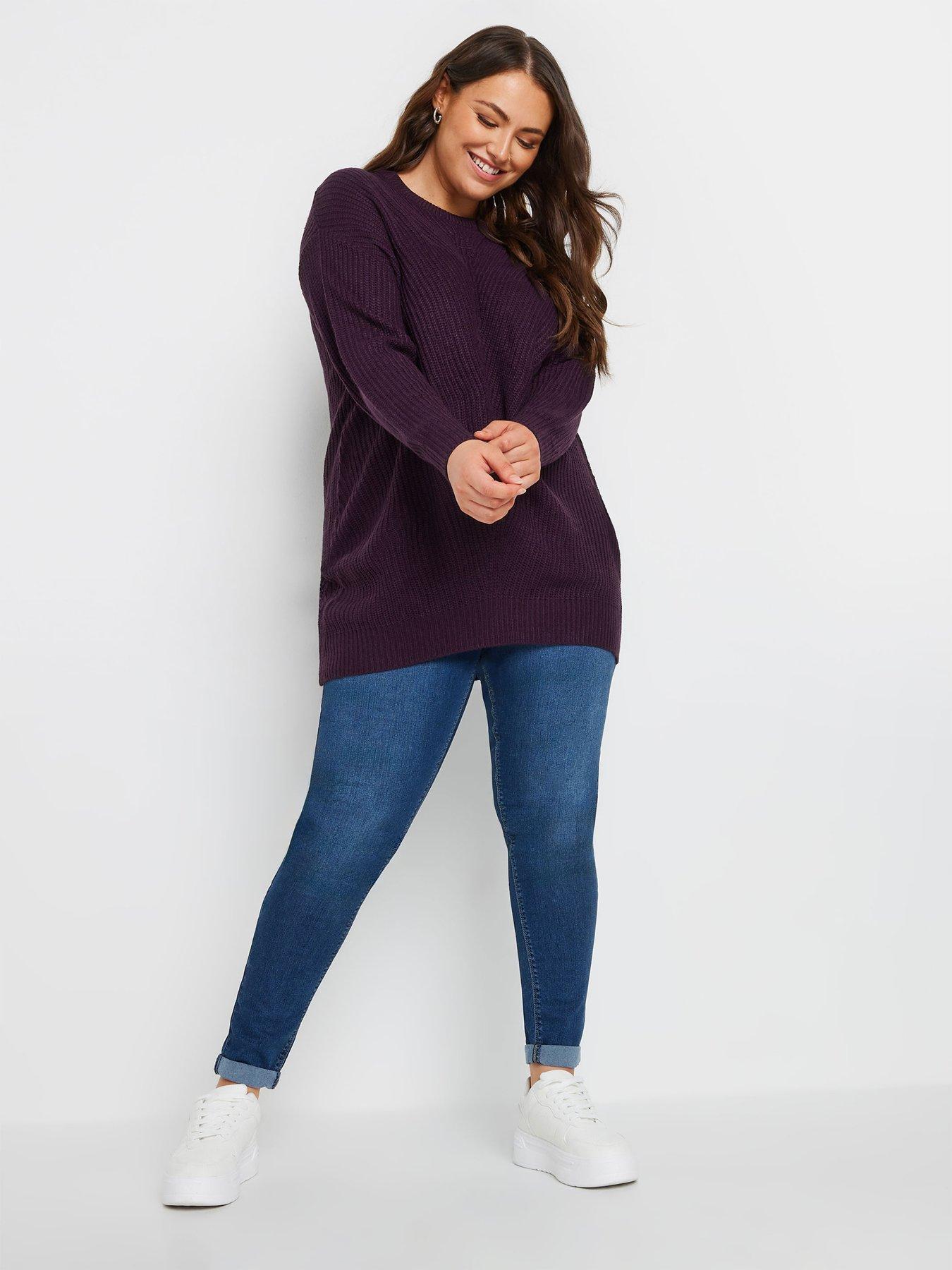 yours-curve-essential-jumper-purpleback