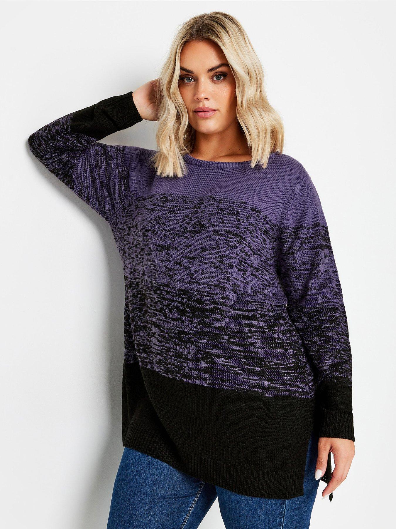 undefined Curve Colourblock Jumper