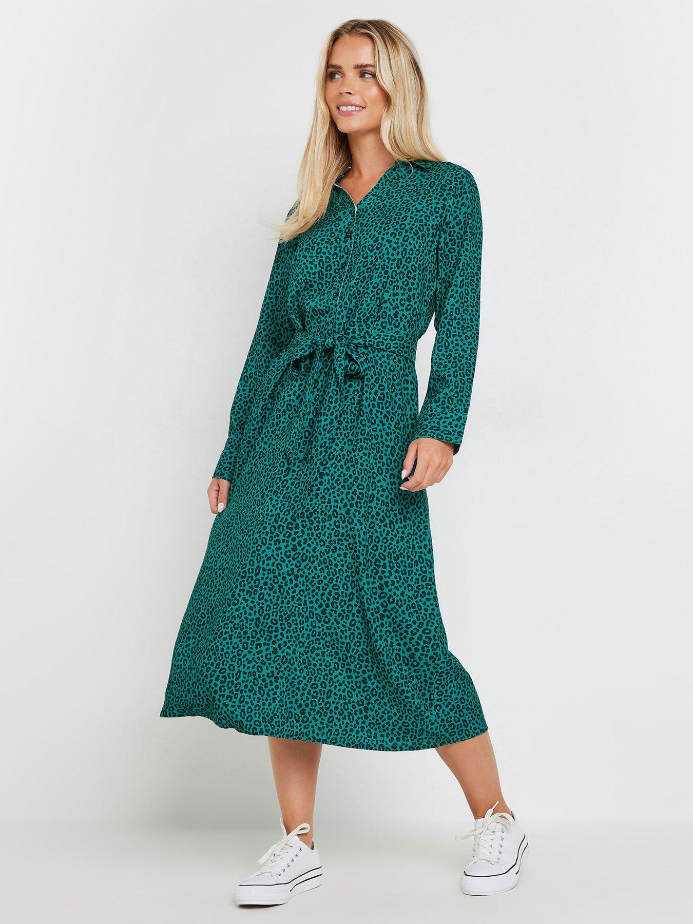 Image of M&Co Petite Animal Printed Dress