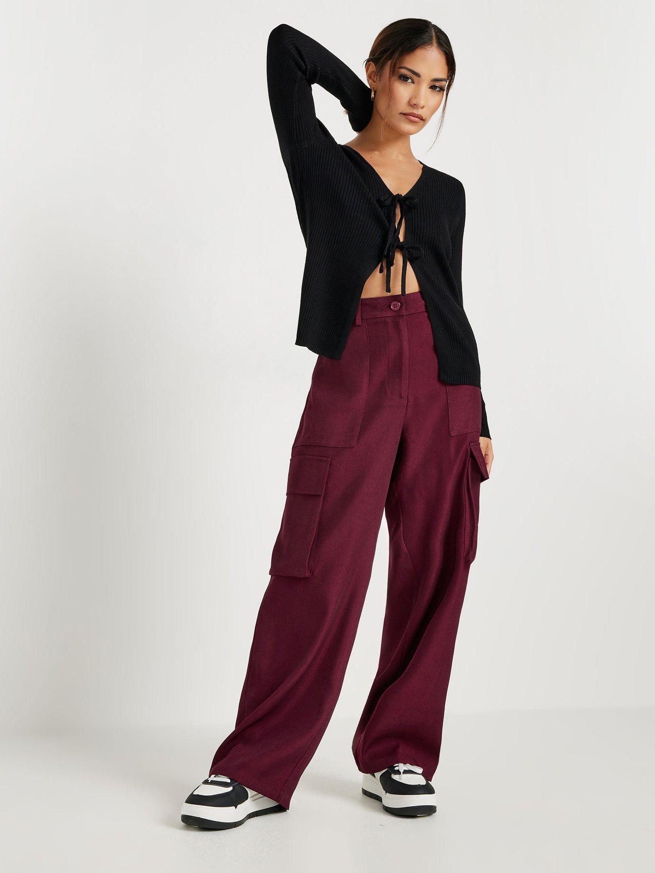 pixiegirl-petite-utility-wide-leg-trousers-redback