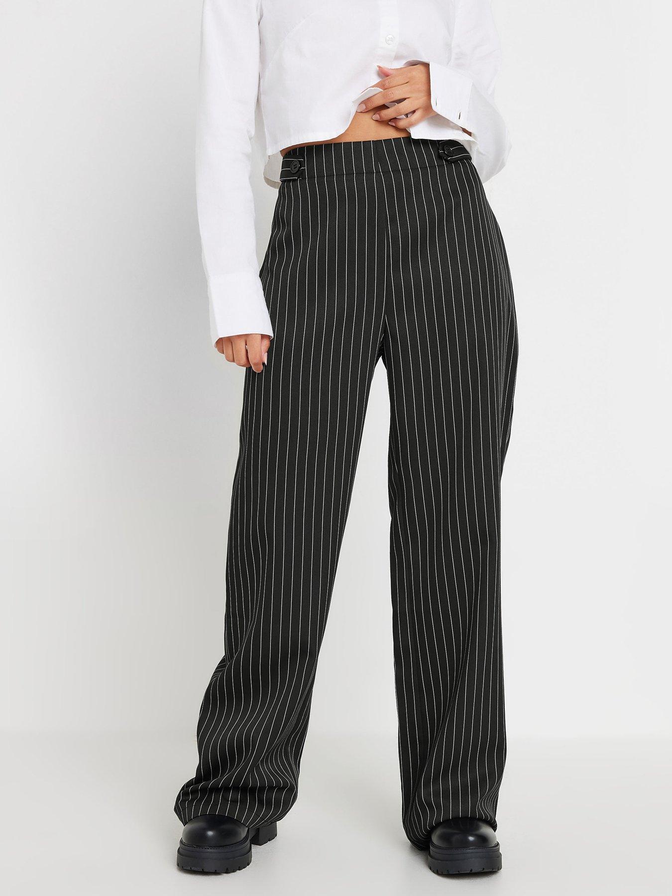 pixiegirl-petite-tab-pinstripe-wide-leg-trousers-black