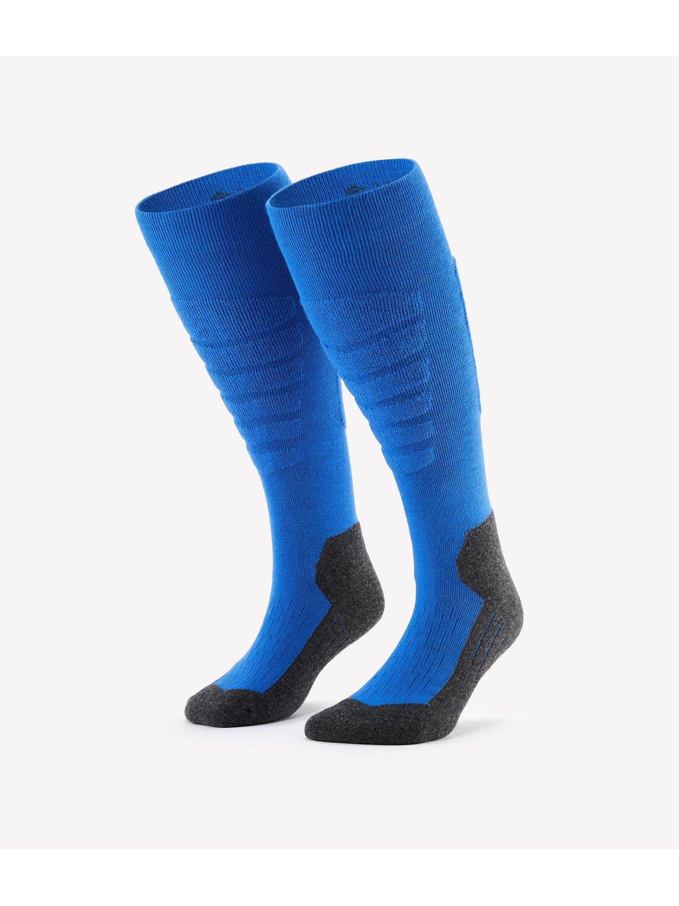 decathlon-mens-100-ski-socks-100-bluestillFront