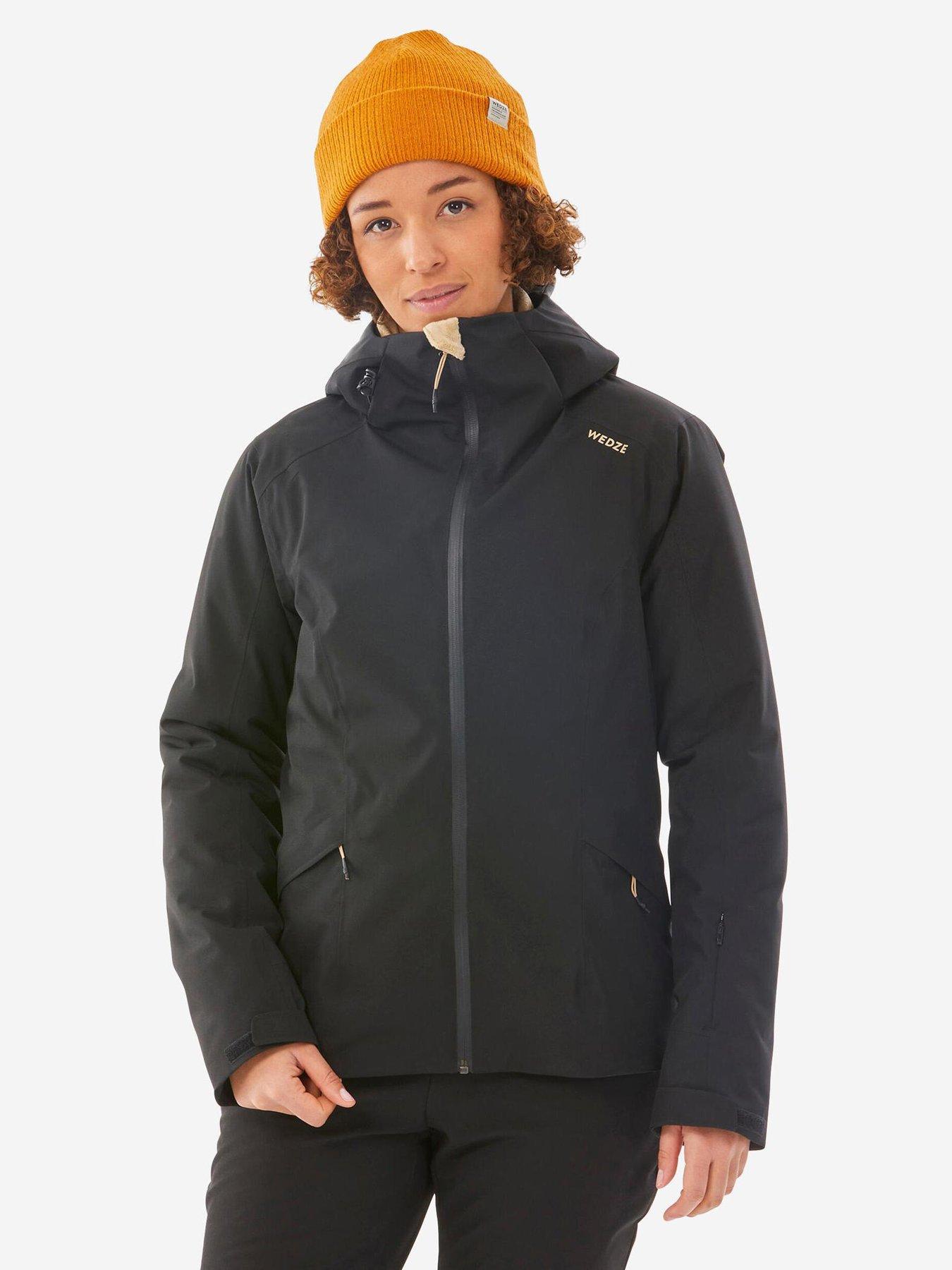 Image of Decathlon Women's 500 Warm Ski Jacket 500 - Black