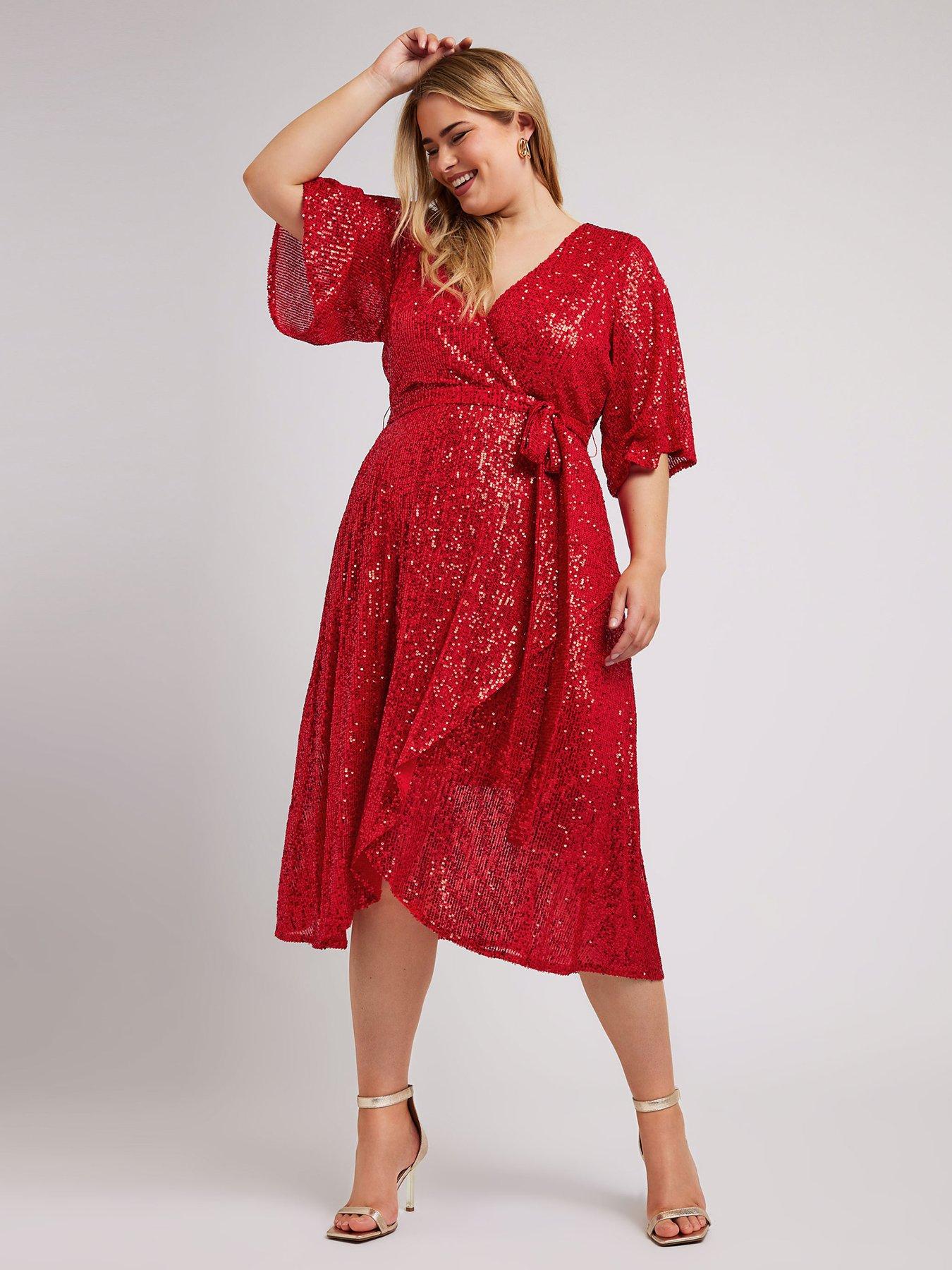 yours-curve-sequin-wrap-tulip-dress