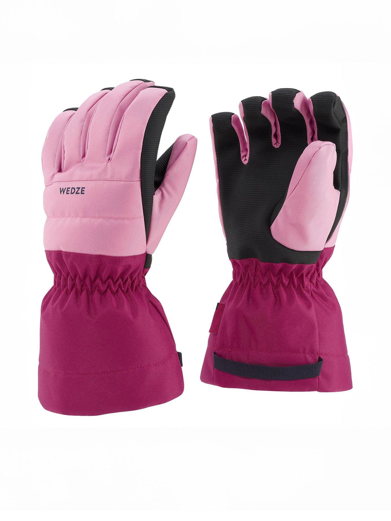 decathlon-kids-500nbspwarm-and-waterproof-ski-gloves-500-pink