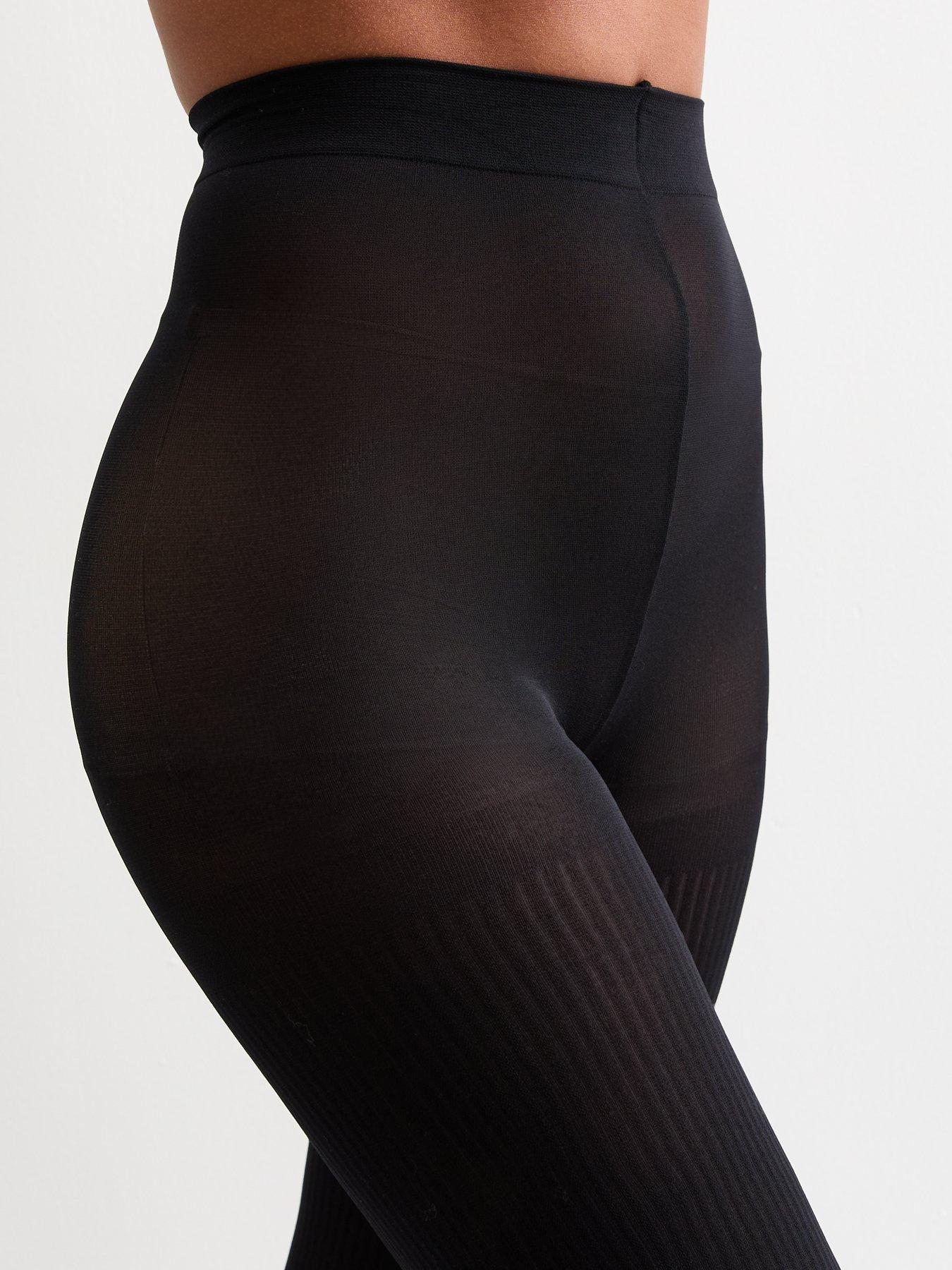 new-look-single-pack-of-black-ribbed-tightsoutfit