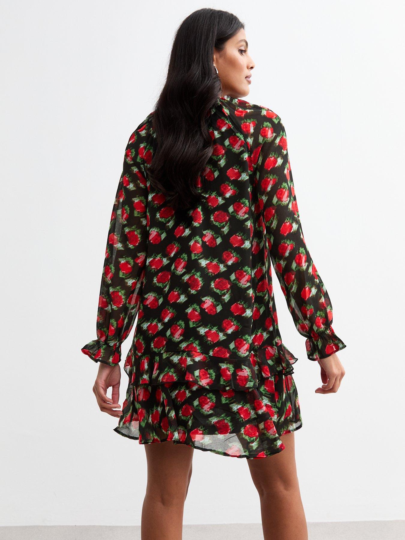 new-look-chiffon-mini-dress-rose-printstillFront