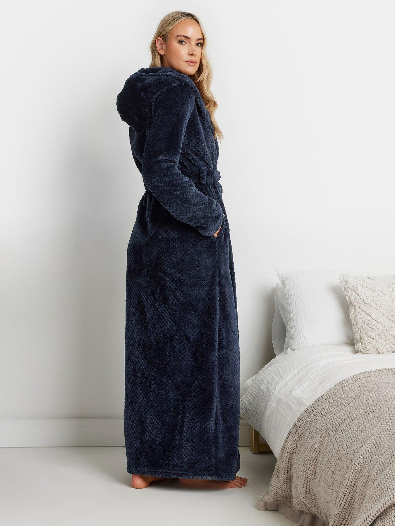 long-tall-sally-tall-honeycomb-hooded-maxi-robe-bluestillFront