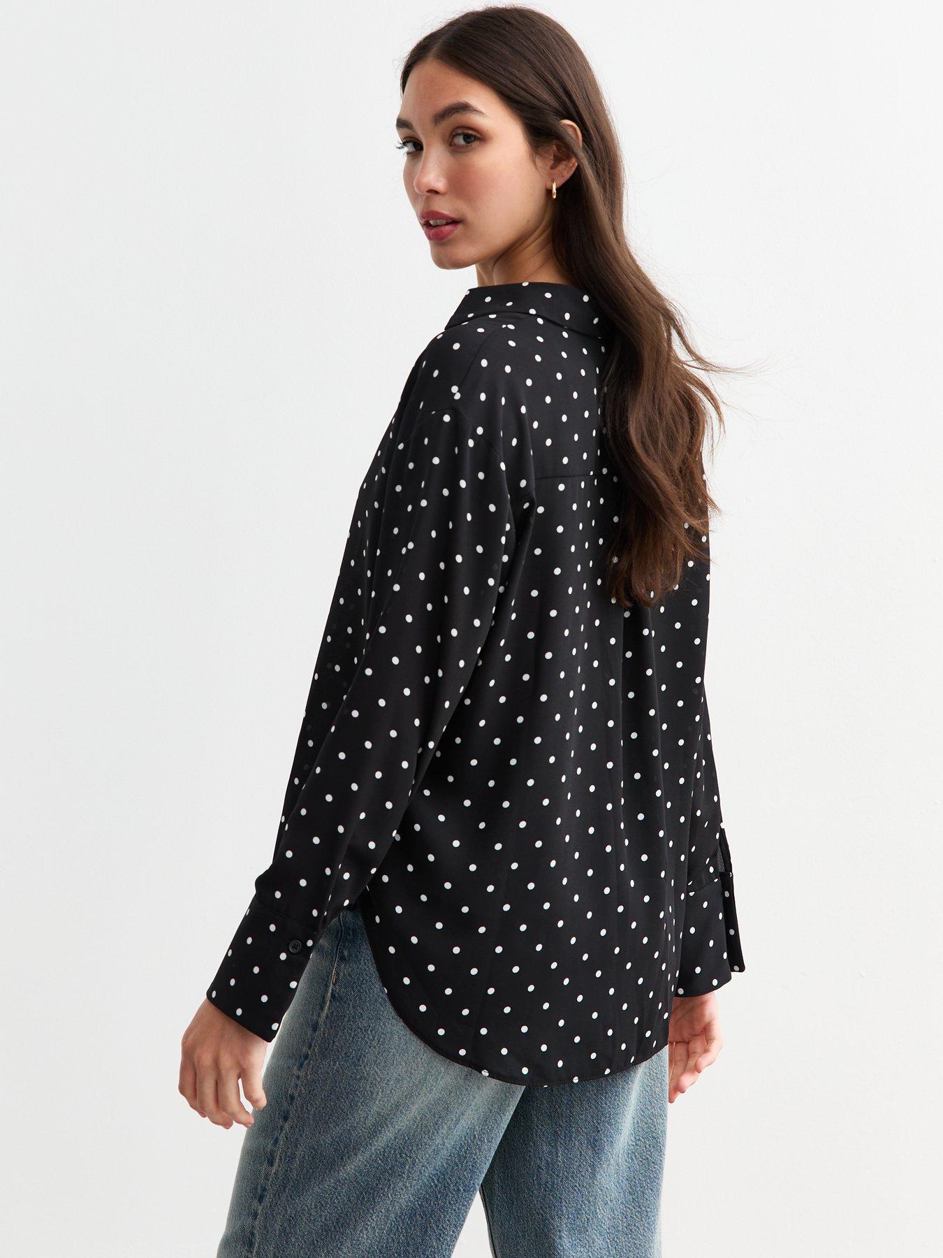 new-look-polka-dot-shirt-blackprintstillFront