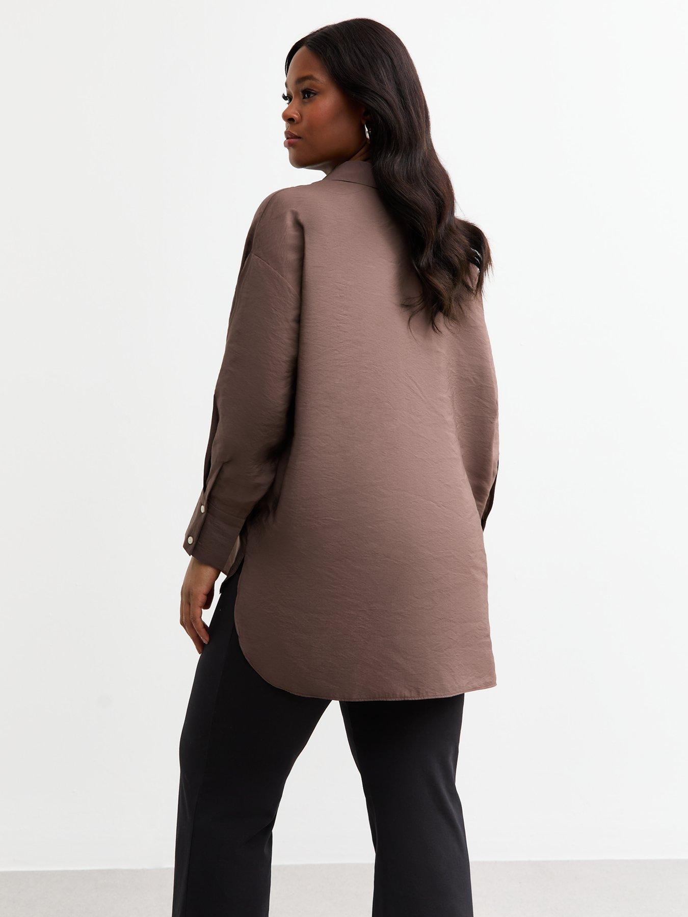 new-look-curves-relaxed-shirt-brownstillFront