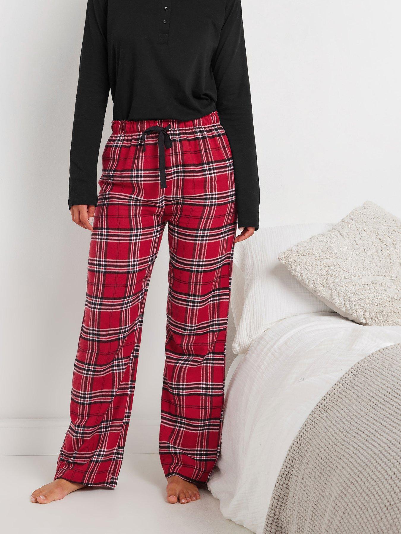 Tartan pyjama bottoms womens hotsell