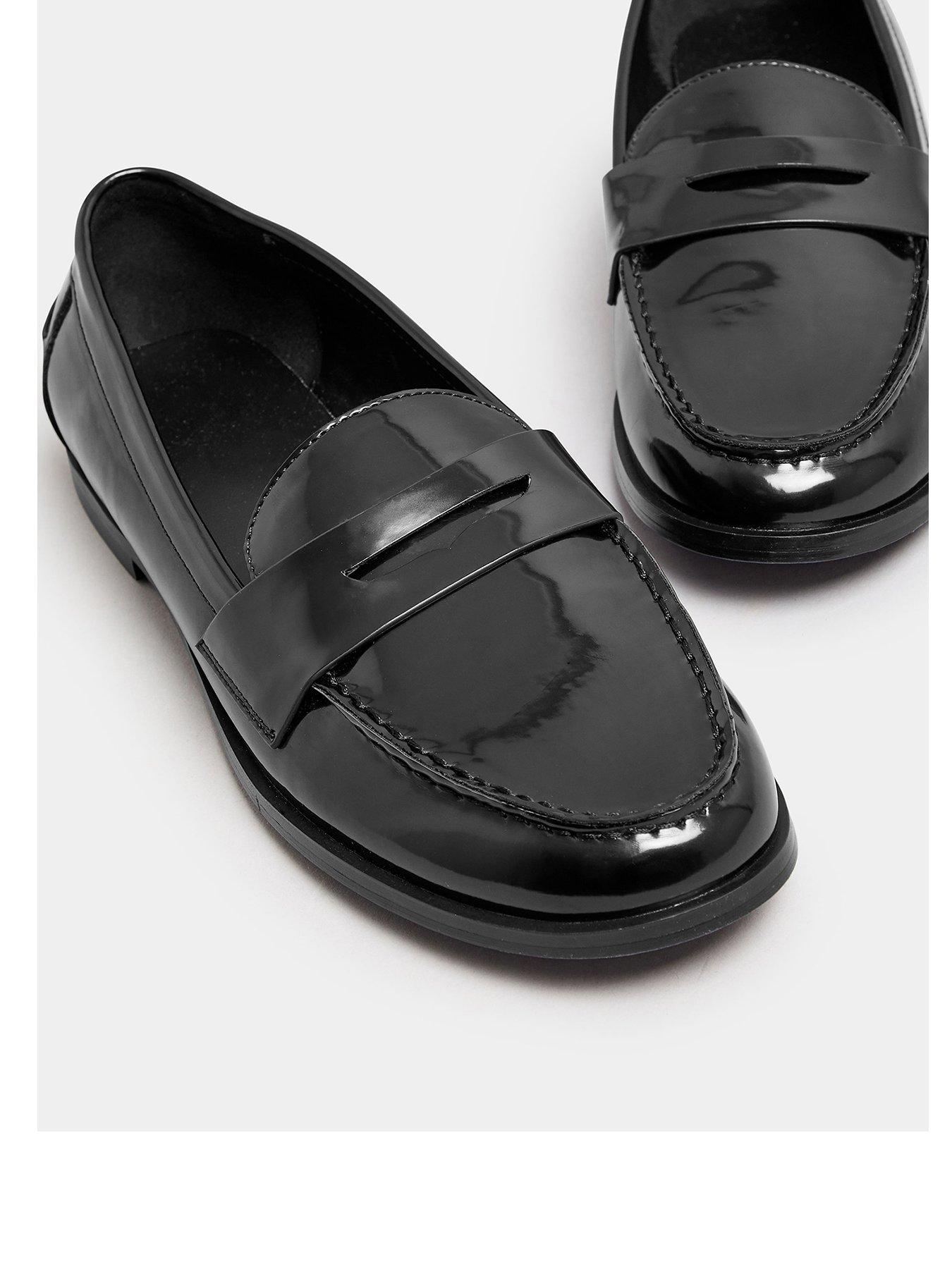 long-tall-sally-patent-loafer-blackstillFront