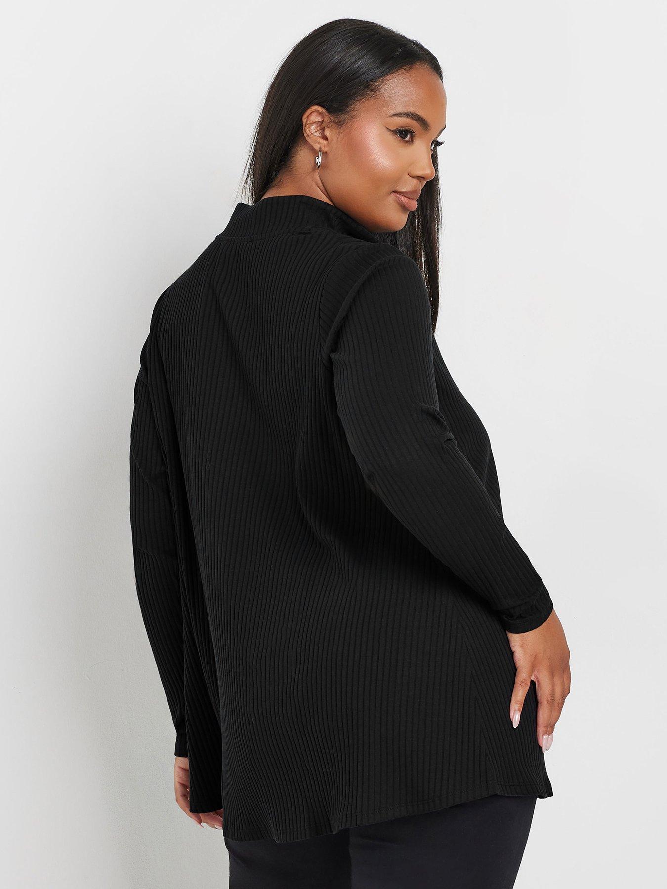 yours-curve-quarter-zip-rib-topstillFront