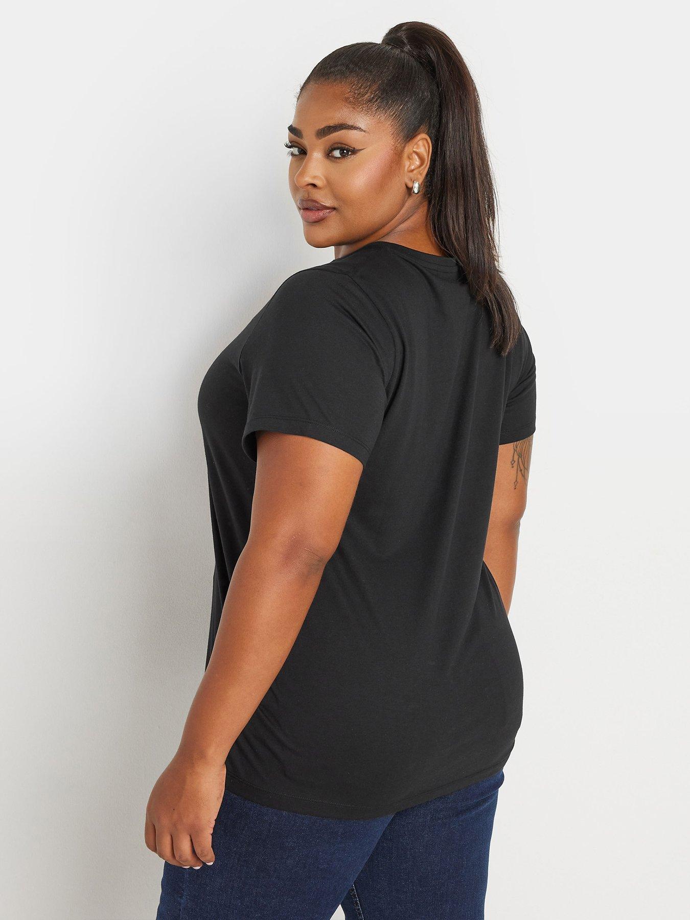 yours-curve-set-in-sleeve-placement-tee-blackstillFront